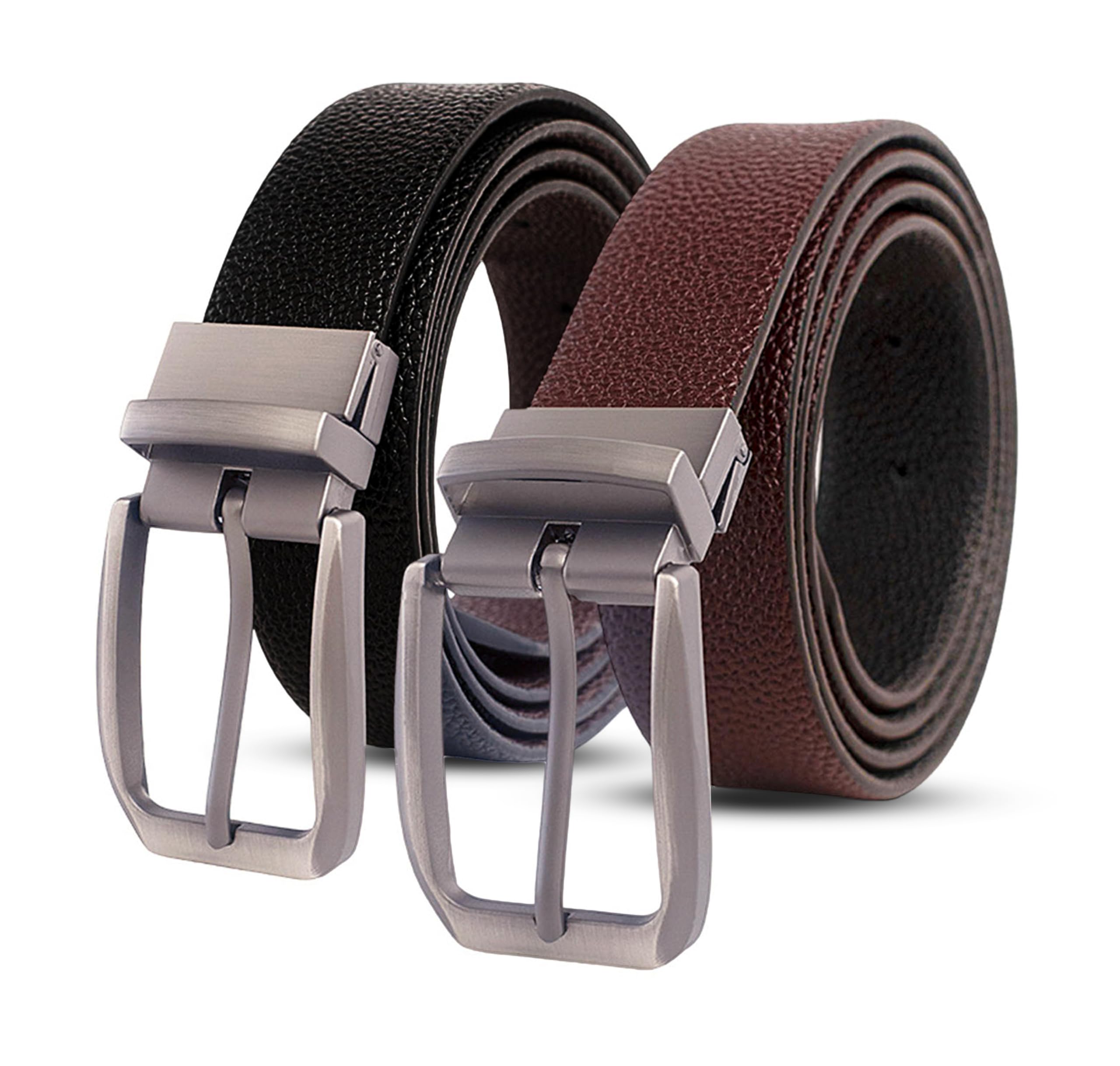 VOGARD Men's Reversible Belt - Black & Brown