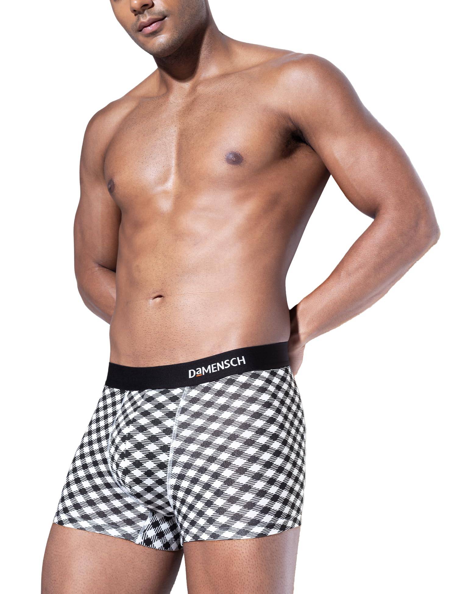 DAMENSCH Men Printed Supima Trunks