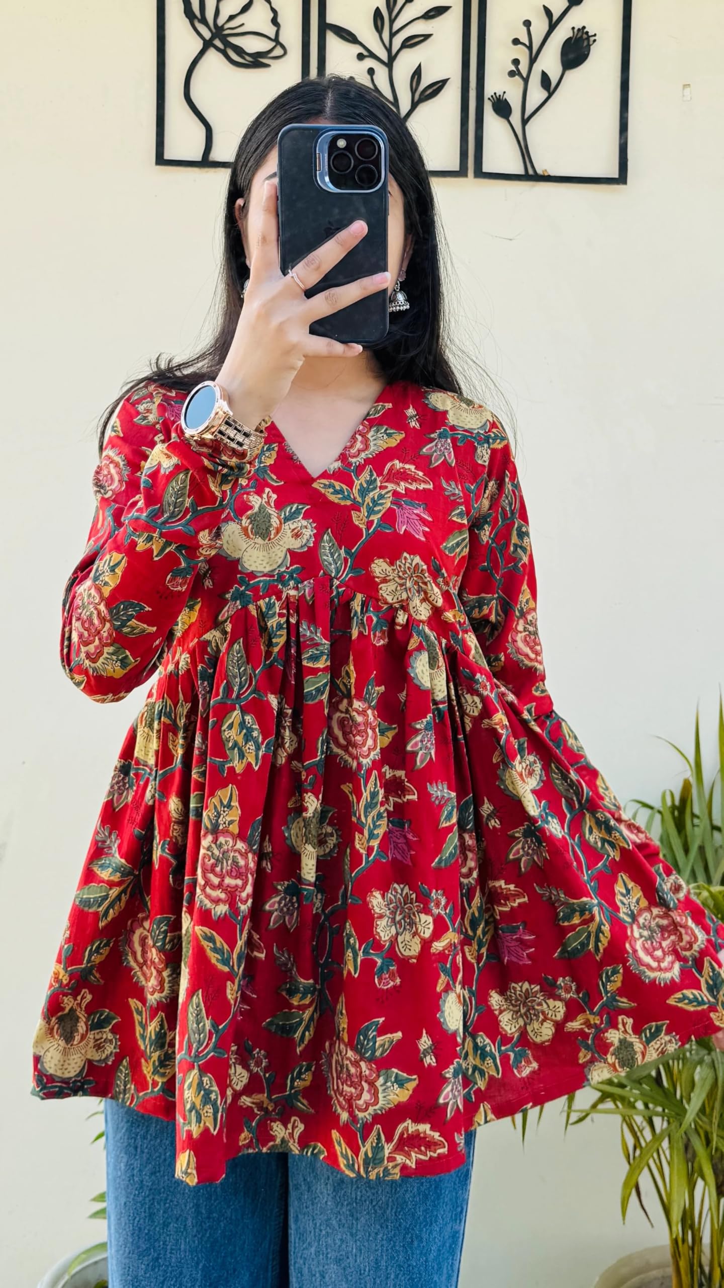 FAIZ TEXTILE Women's Printed Short Kurti - Image 4