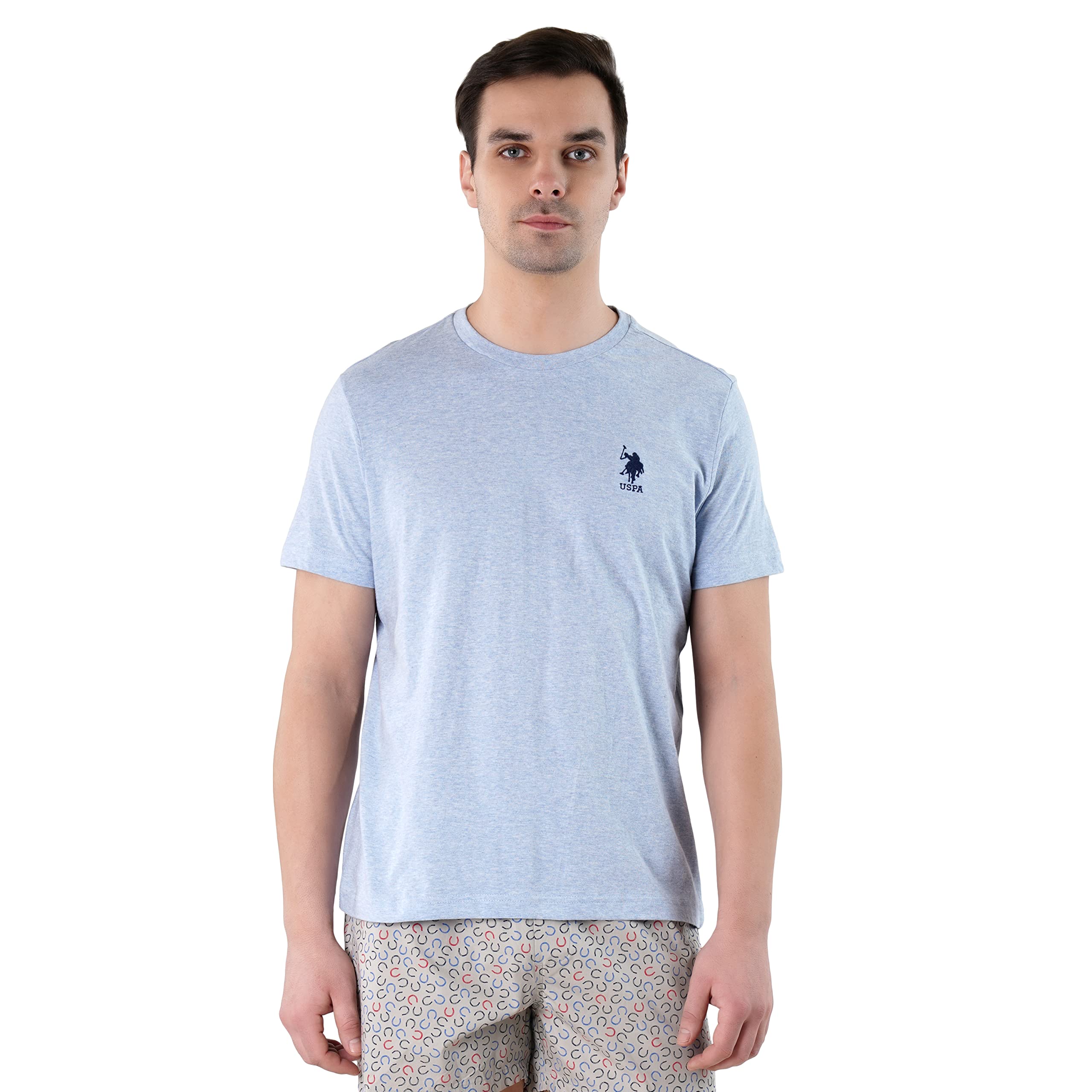 U. S. POLO ASSN. Mens Cotton Crew Neck T-Shirt