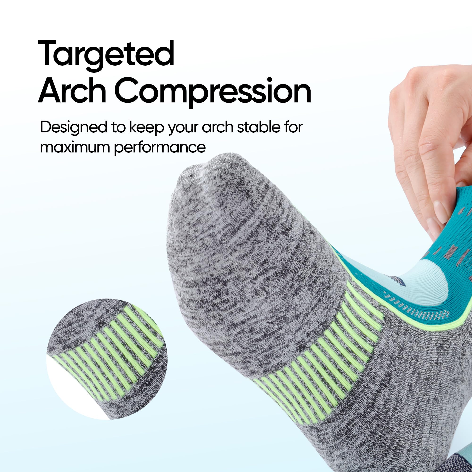 Frido Quarter Length Socks for Men & Women - Image 4