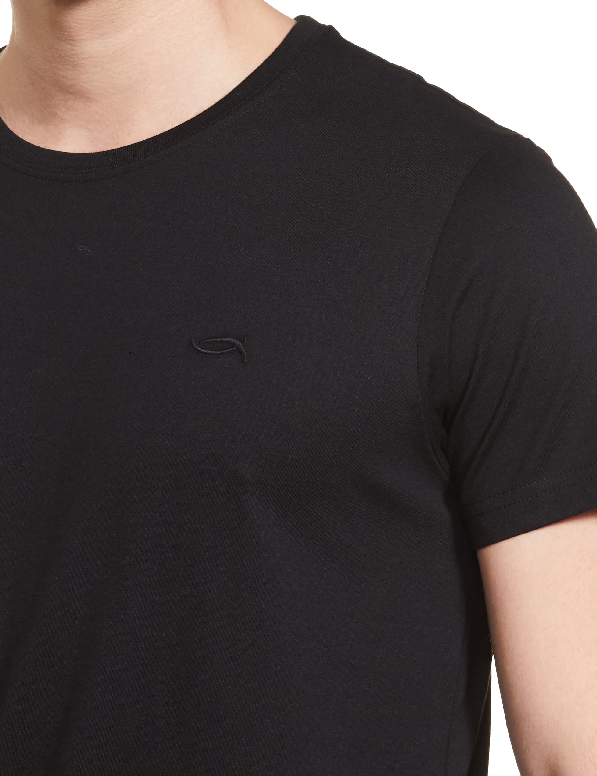 Max Men's Solid Lounge T-Shirt - Black - Image 4