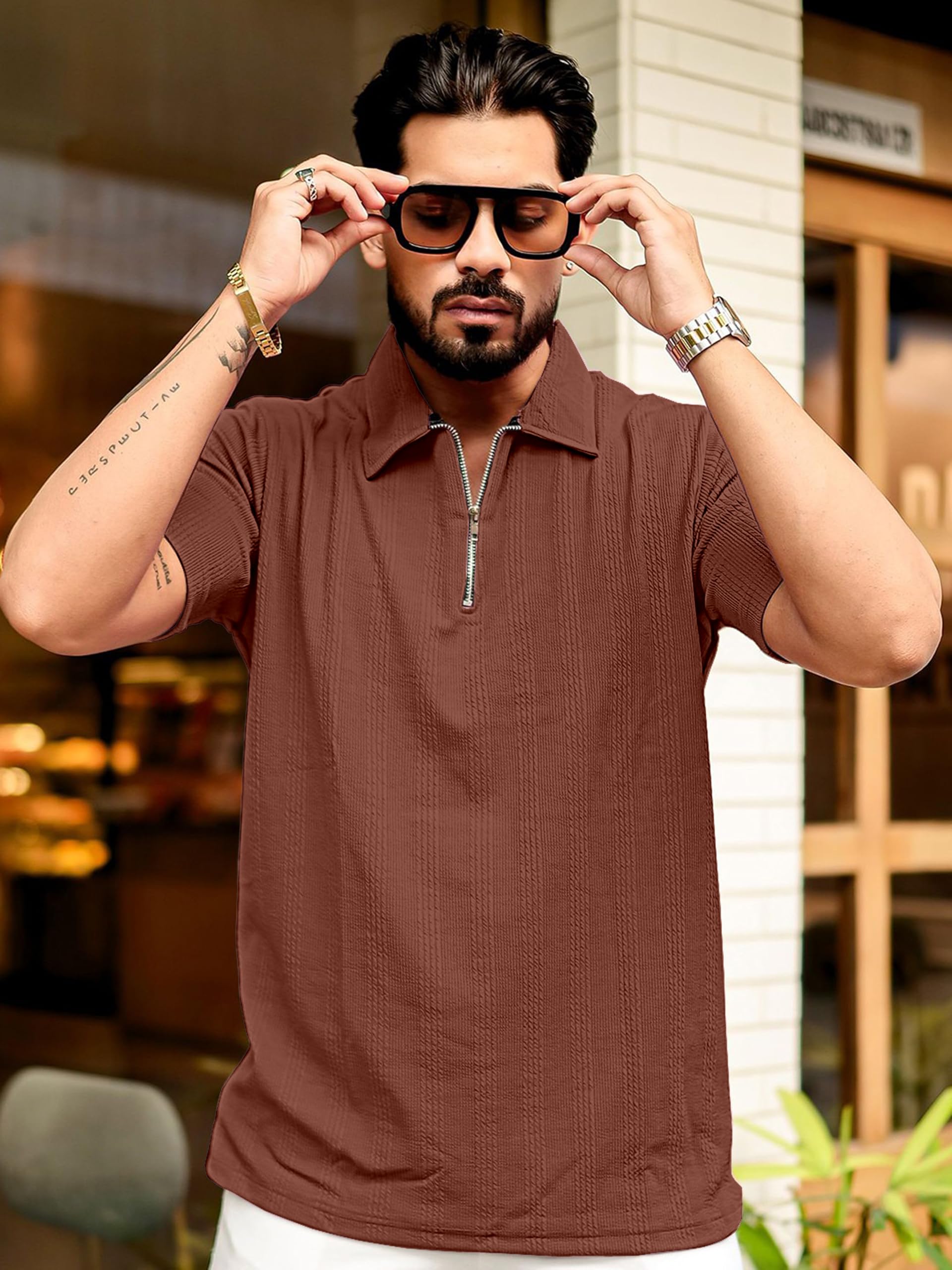 KAJARU Men Polo T-Shirt - Image 4