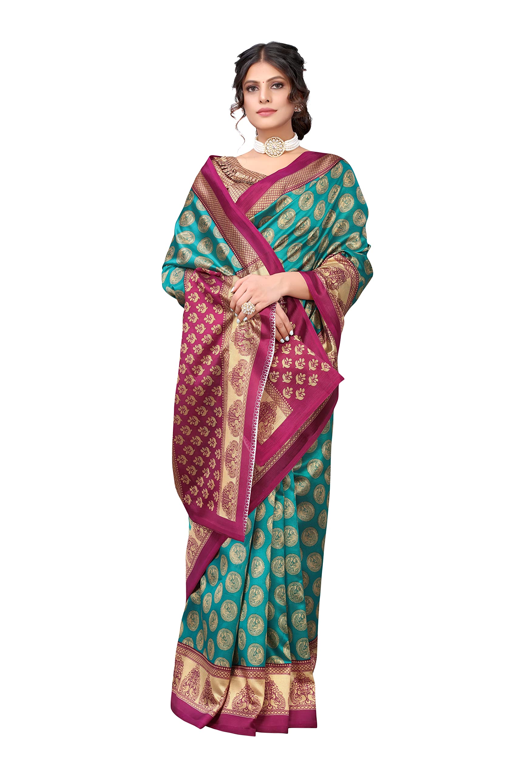 Yashika Art Silk Jacquard Saree - Image 2
