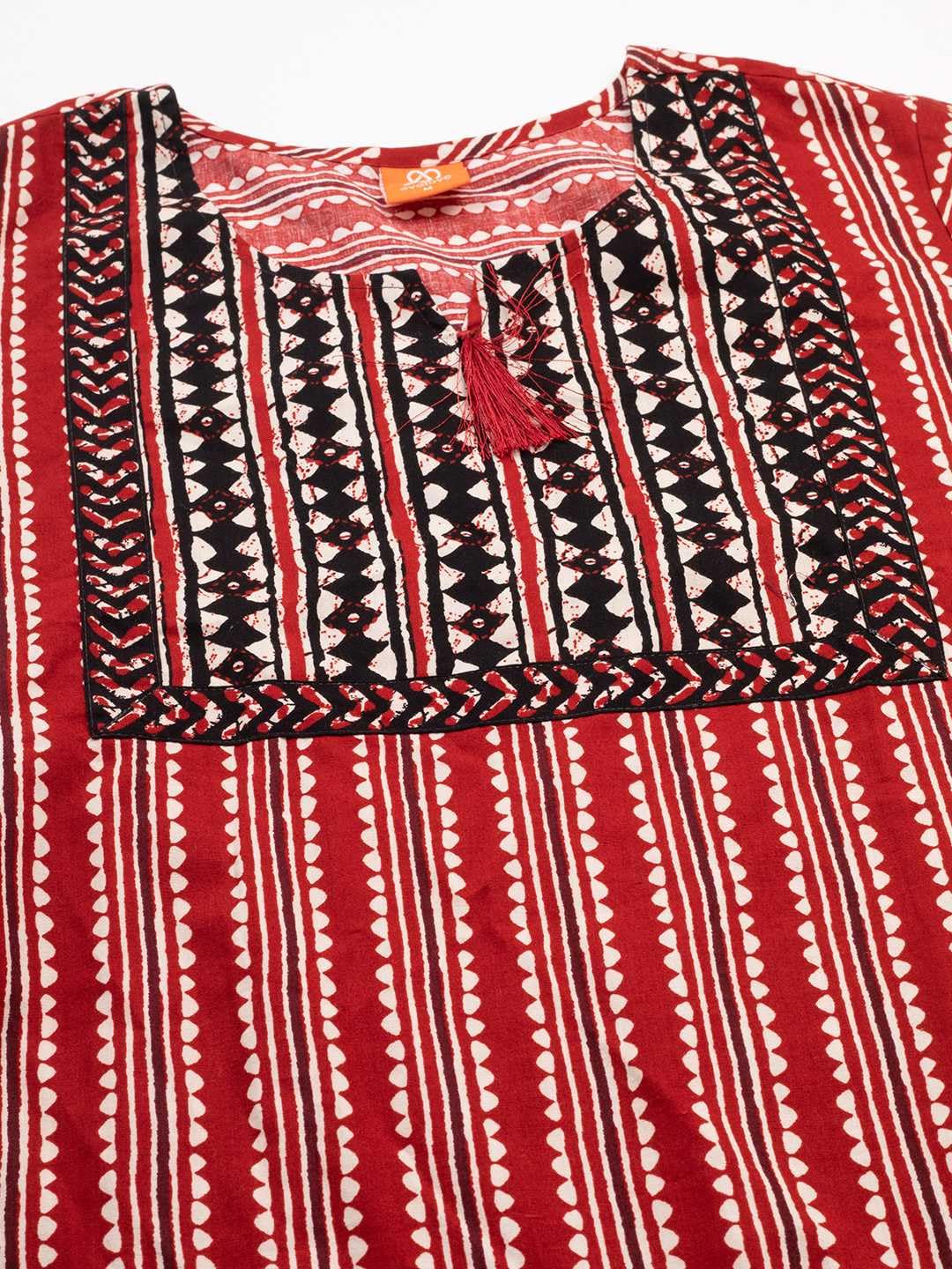 Evolove Cotton Nighty Maxi for Women - Image 3