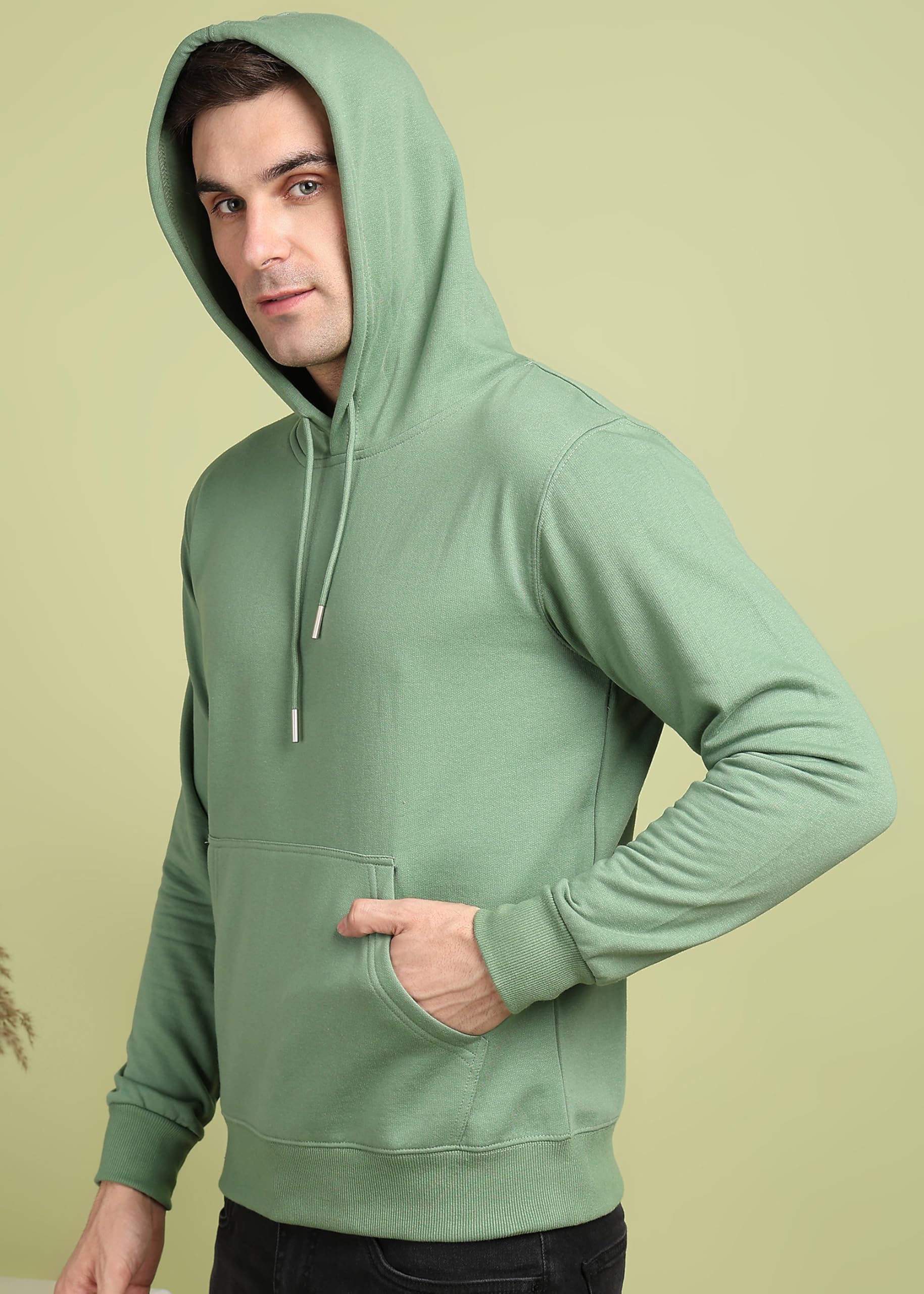 Alan Jones Men's Green Hooded Sweatshirt - Image 4
