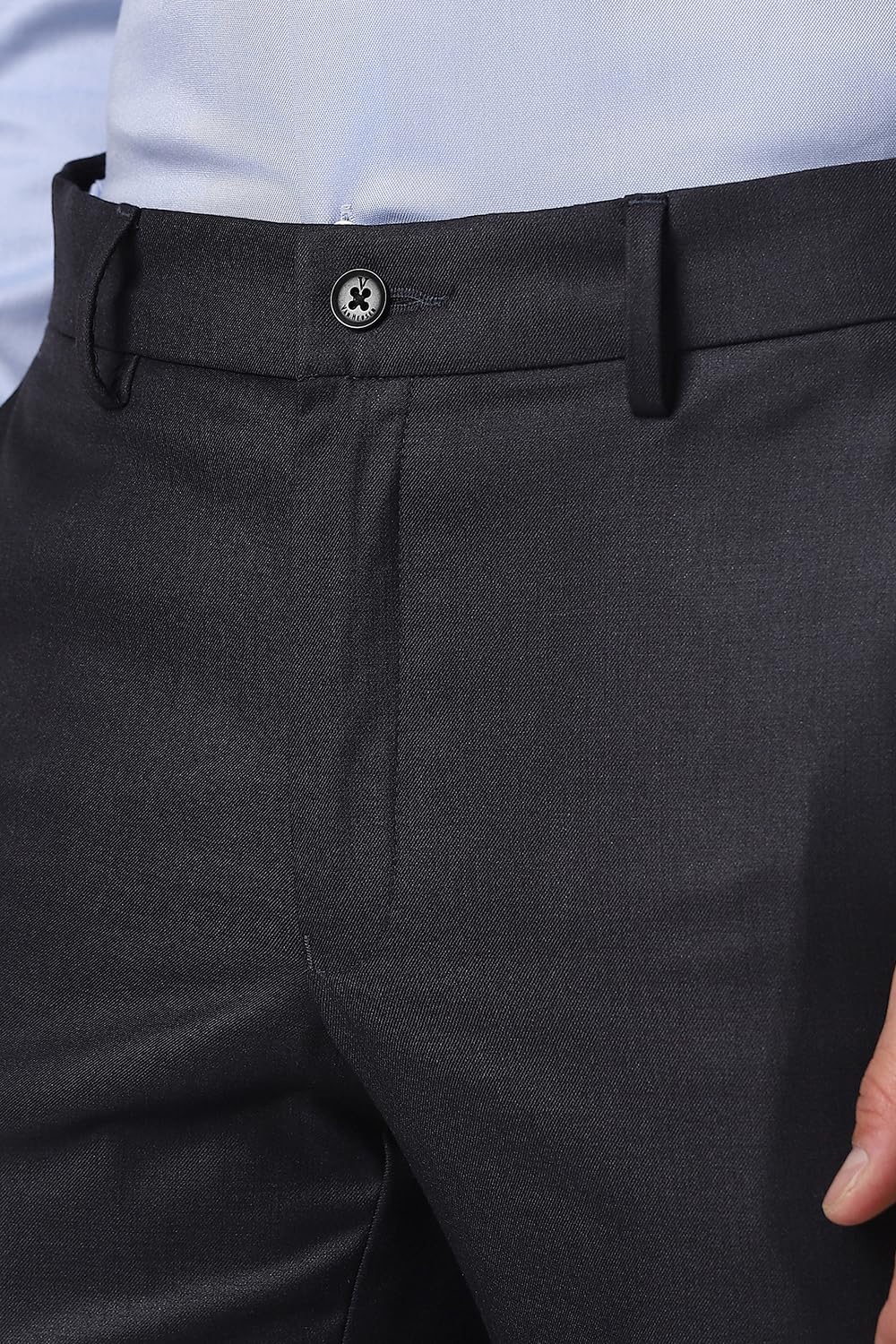 Van Heusen Men's Slim Pants - Charcoal - Image 4