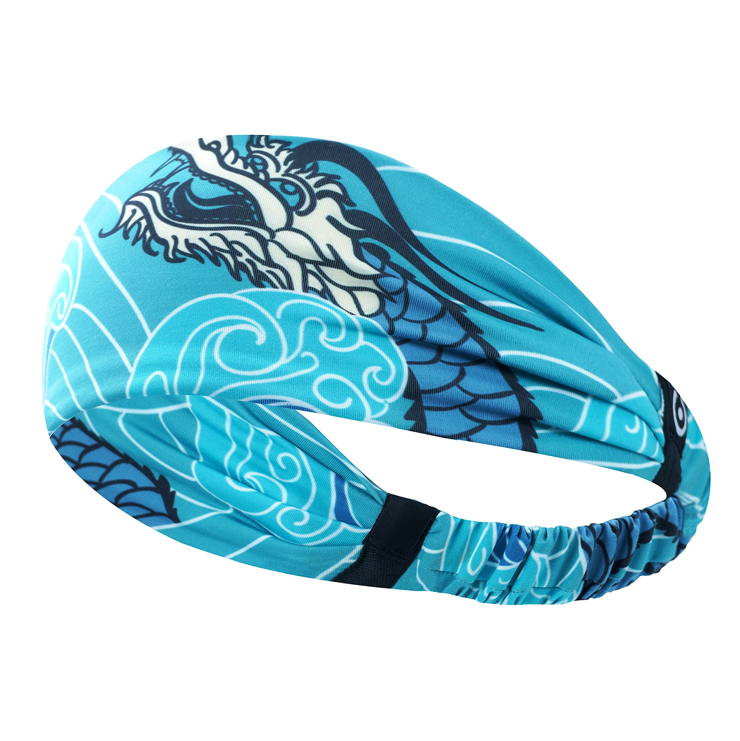 Coreteq Calm Blue Sports Headband for Men & Women