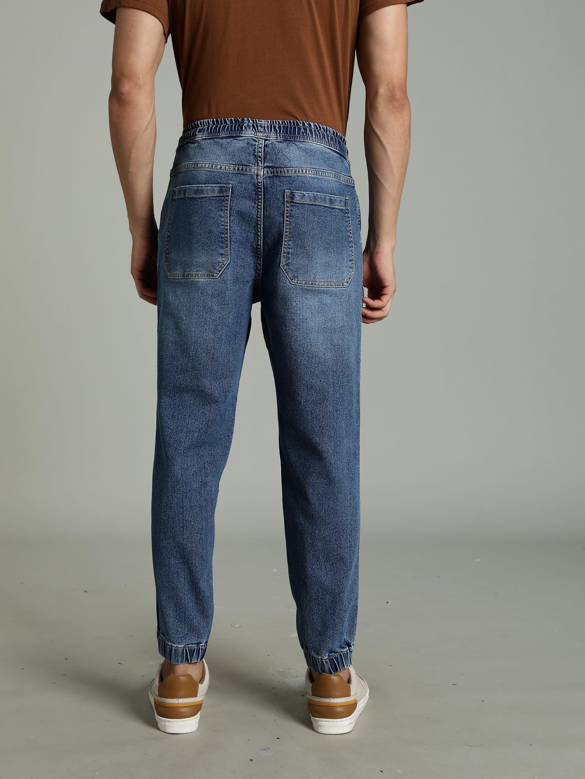 INKD Men's Stretchable Jeans - Indigo - Image 5