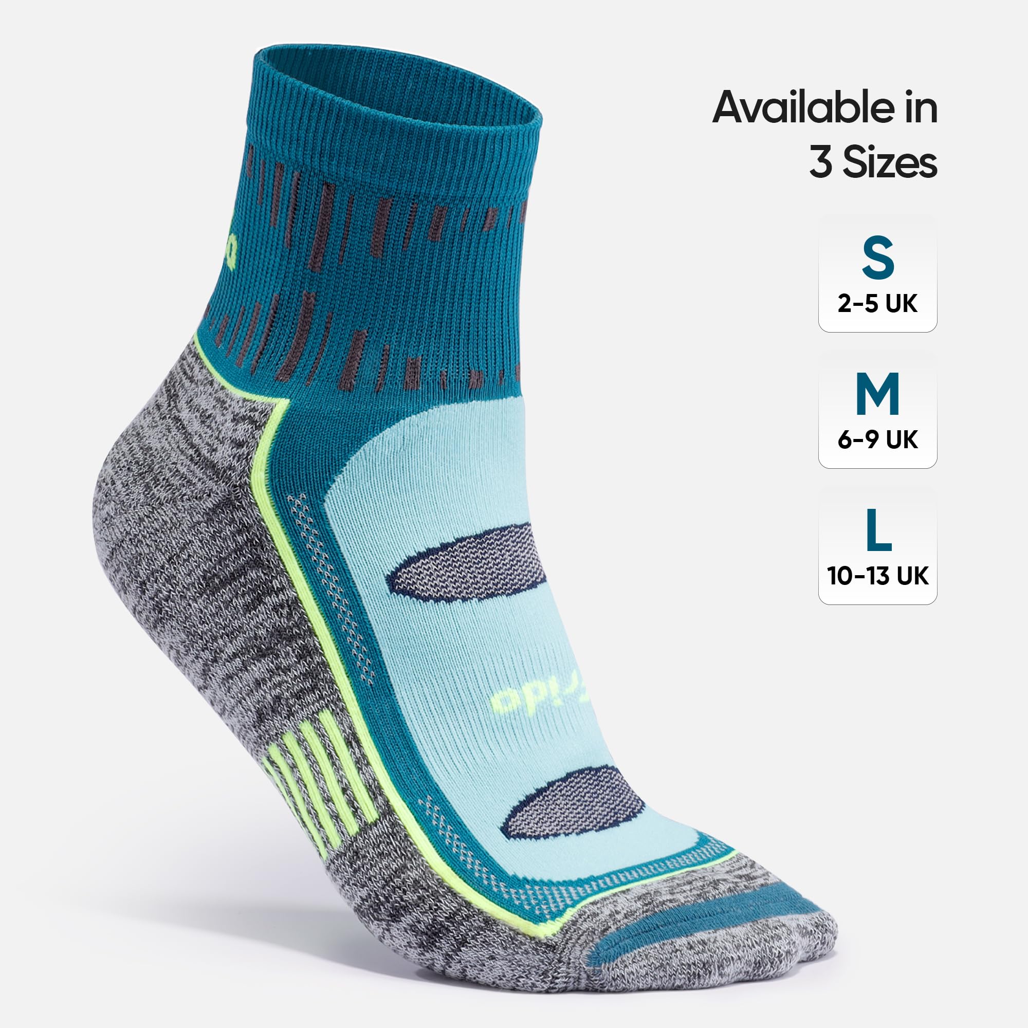 Frido Quarter Length Socks for Men & Women - Image 2