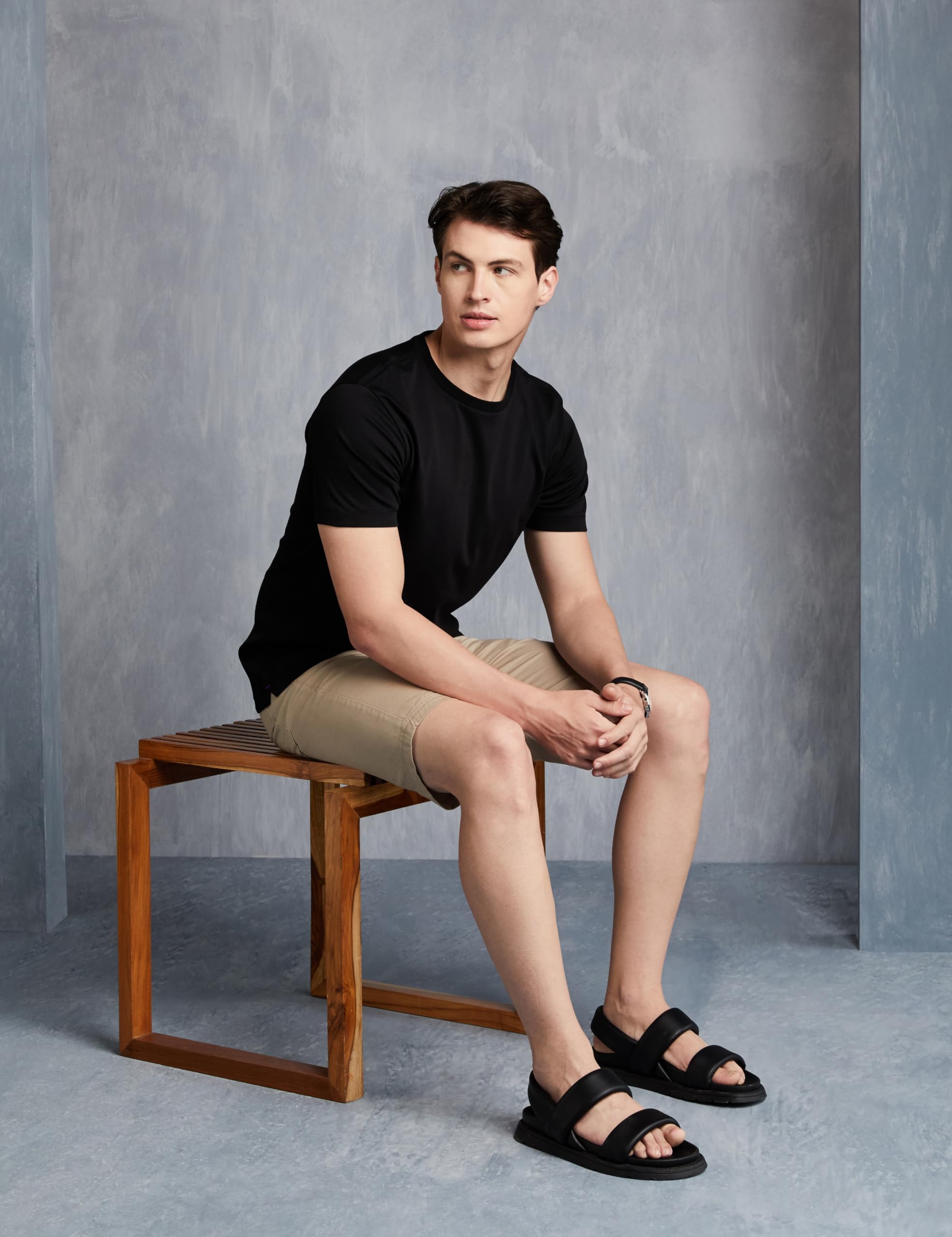 Symbol Men Cotton T-Shirt - Black - Image 3