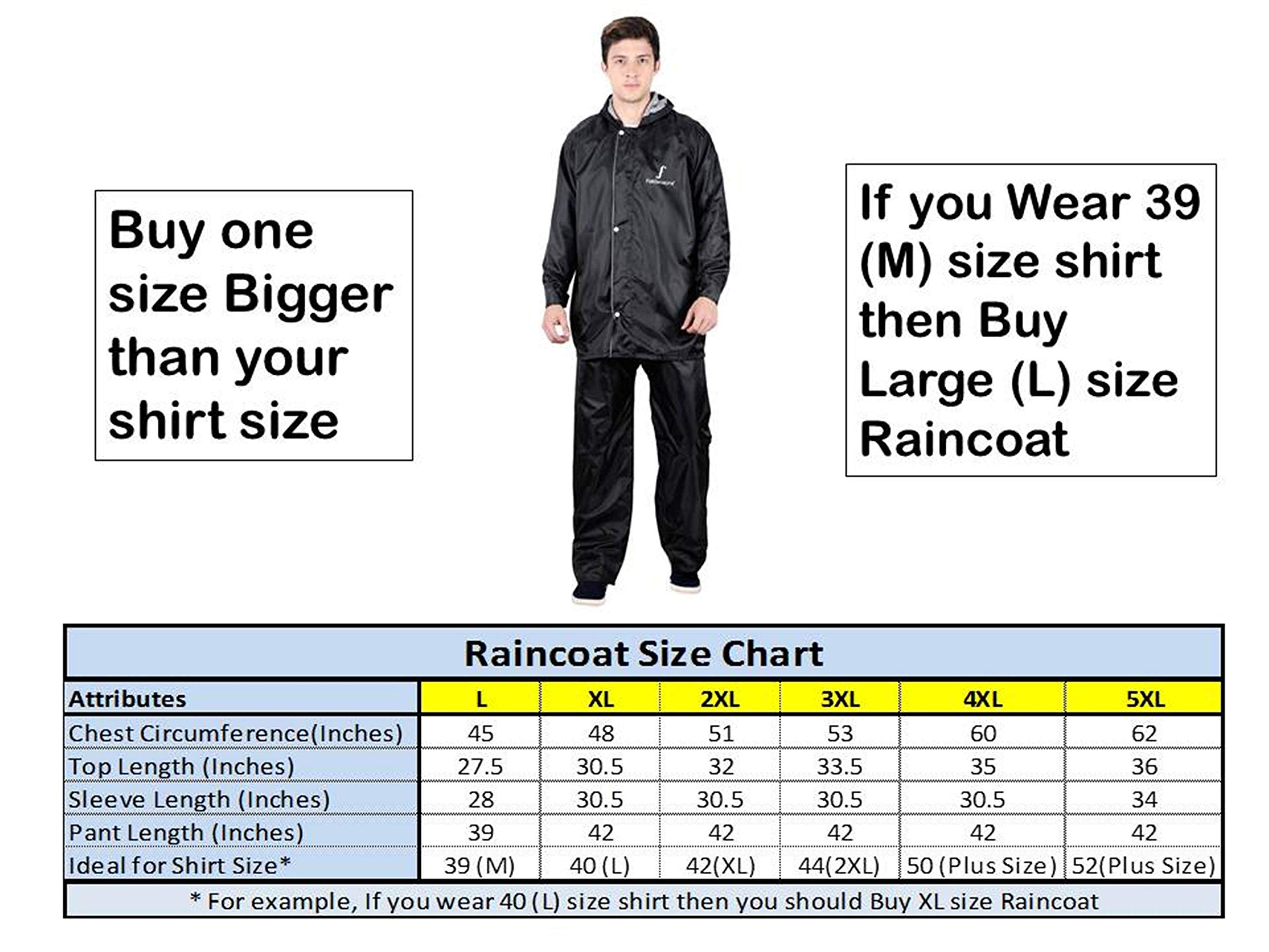 FabSeasons Reversible Waterproof Jacket - Grey - Image 5