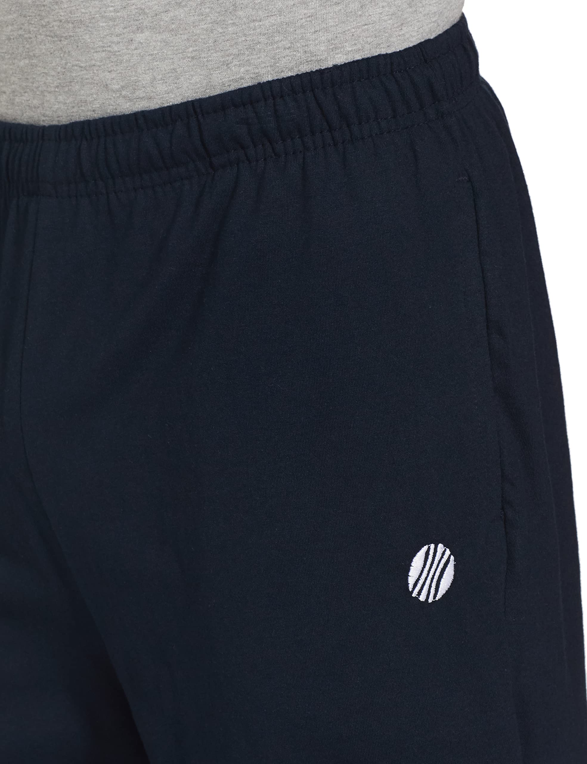 Max Men Solid Lounge Shorts - Navy - Image 4