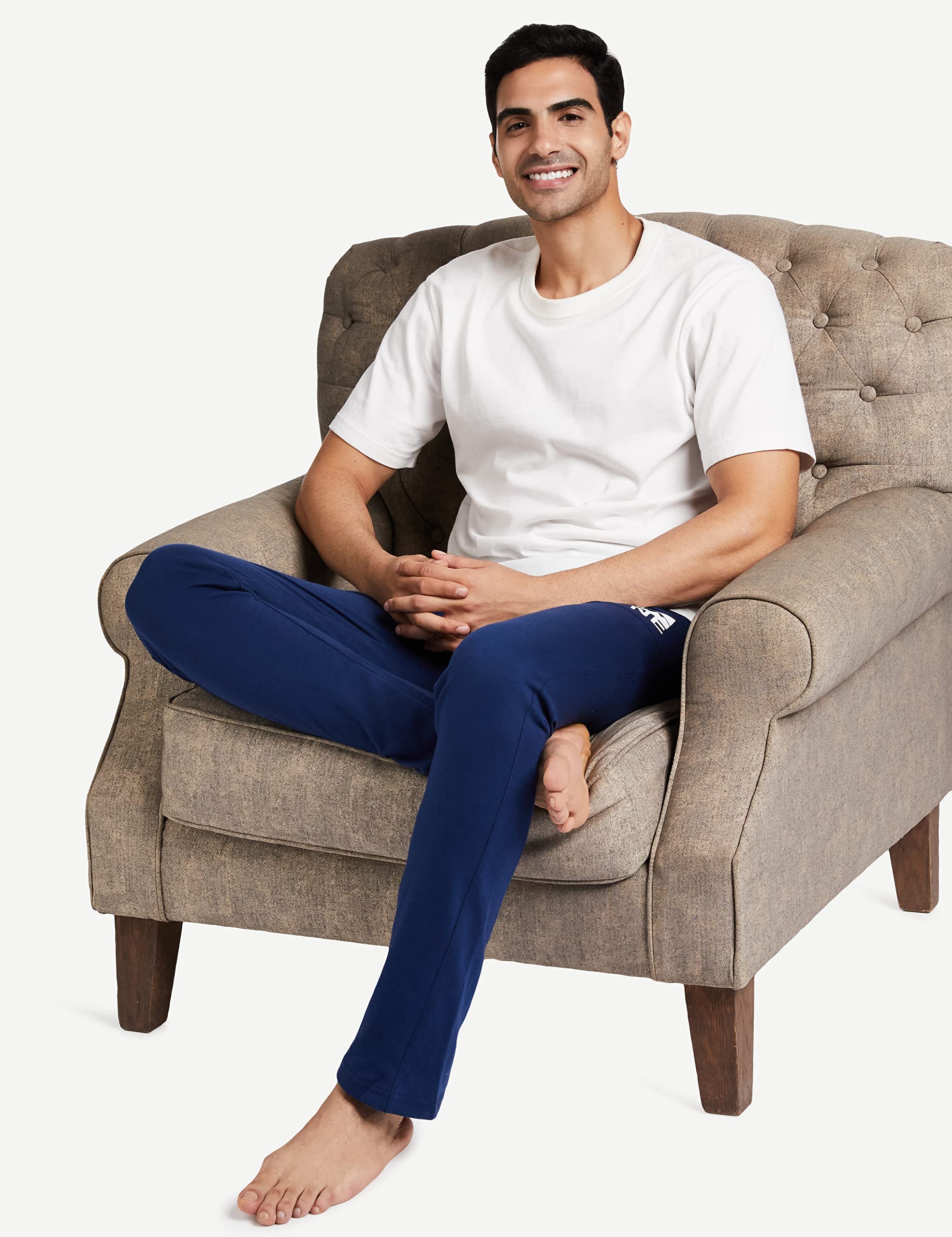 Amazon Men Lounge Cotton Bottom - Estate Blue - Image 3