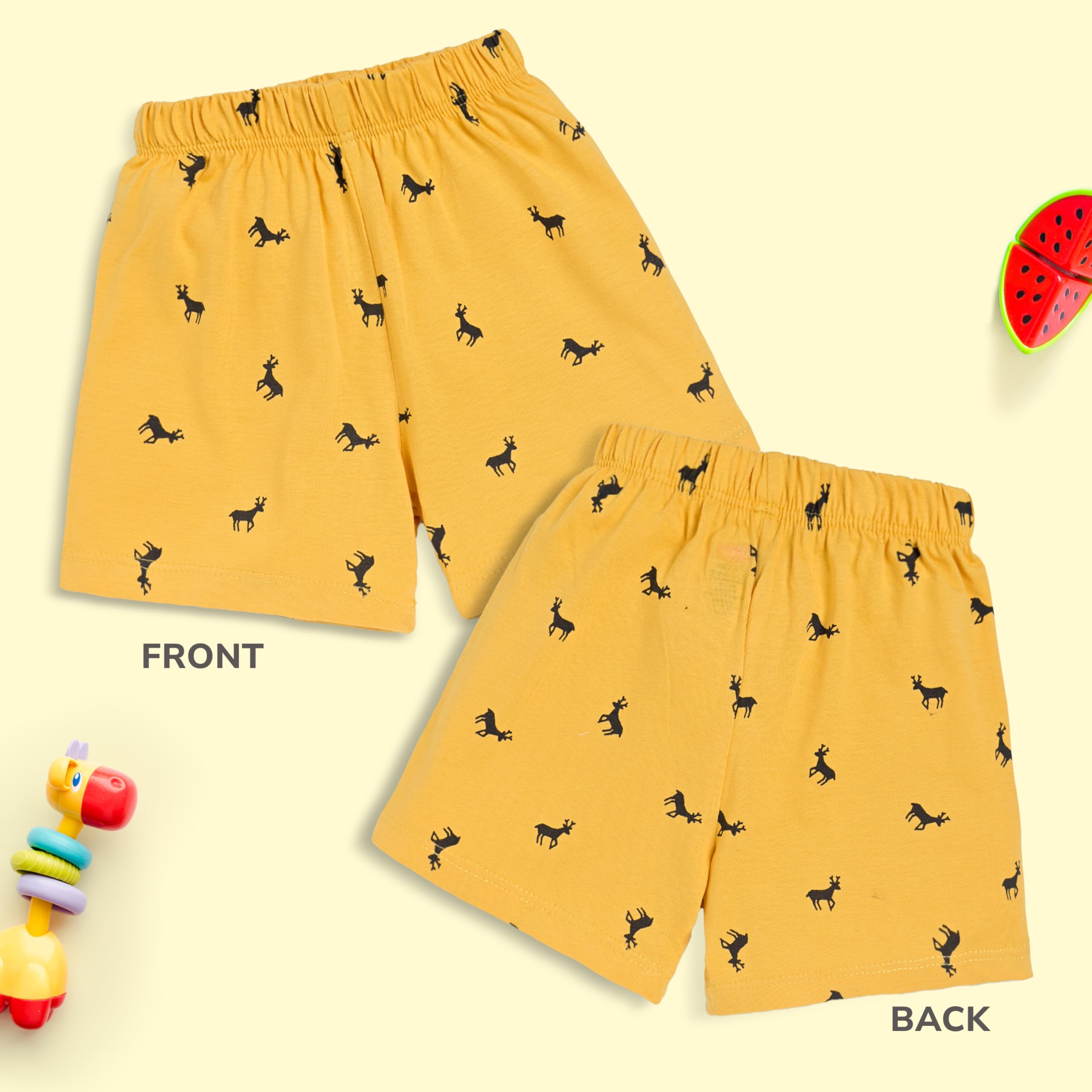 Luvlap Unisex Bermuda Shorts - Multicolour - Image 4