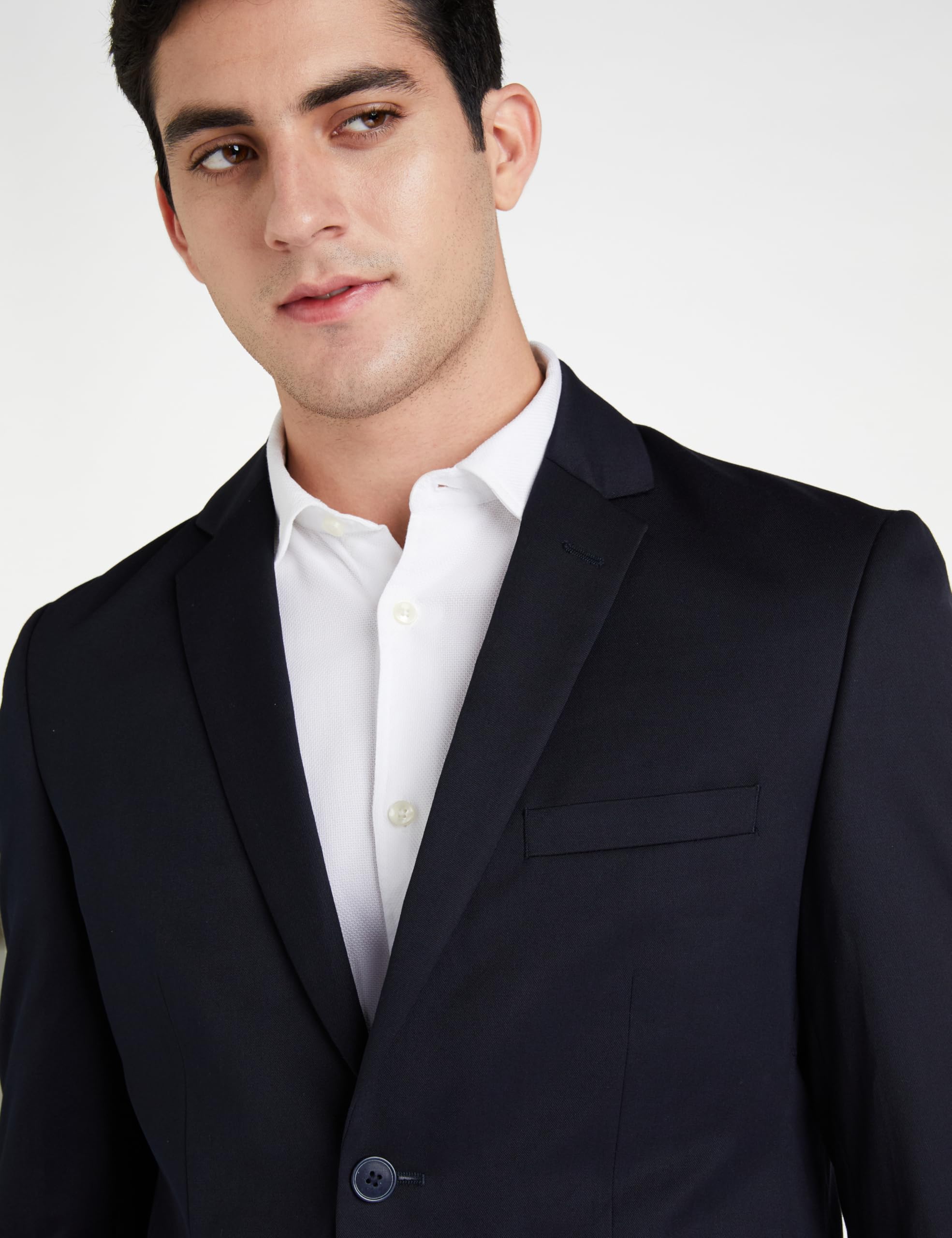 Peter England Blazer Navy - Image 4