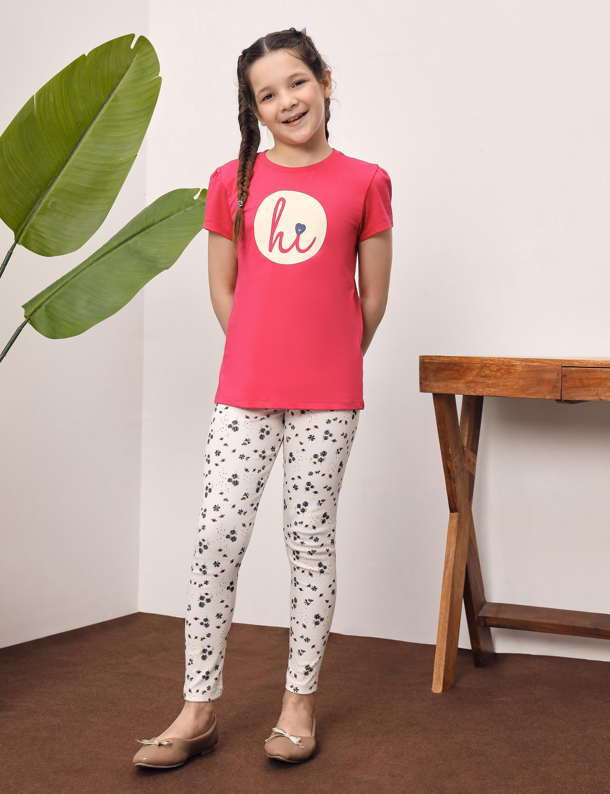 Amazon Symbol Girl Fitted Cotton Ankle Length - Image 3