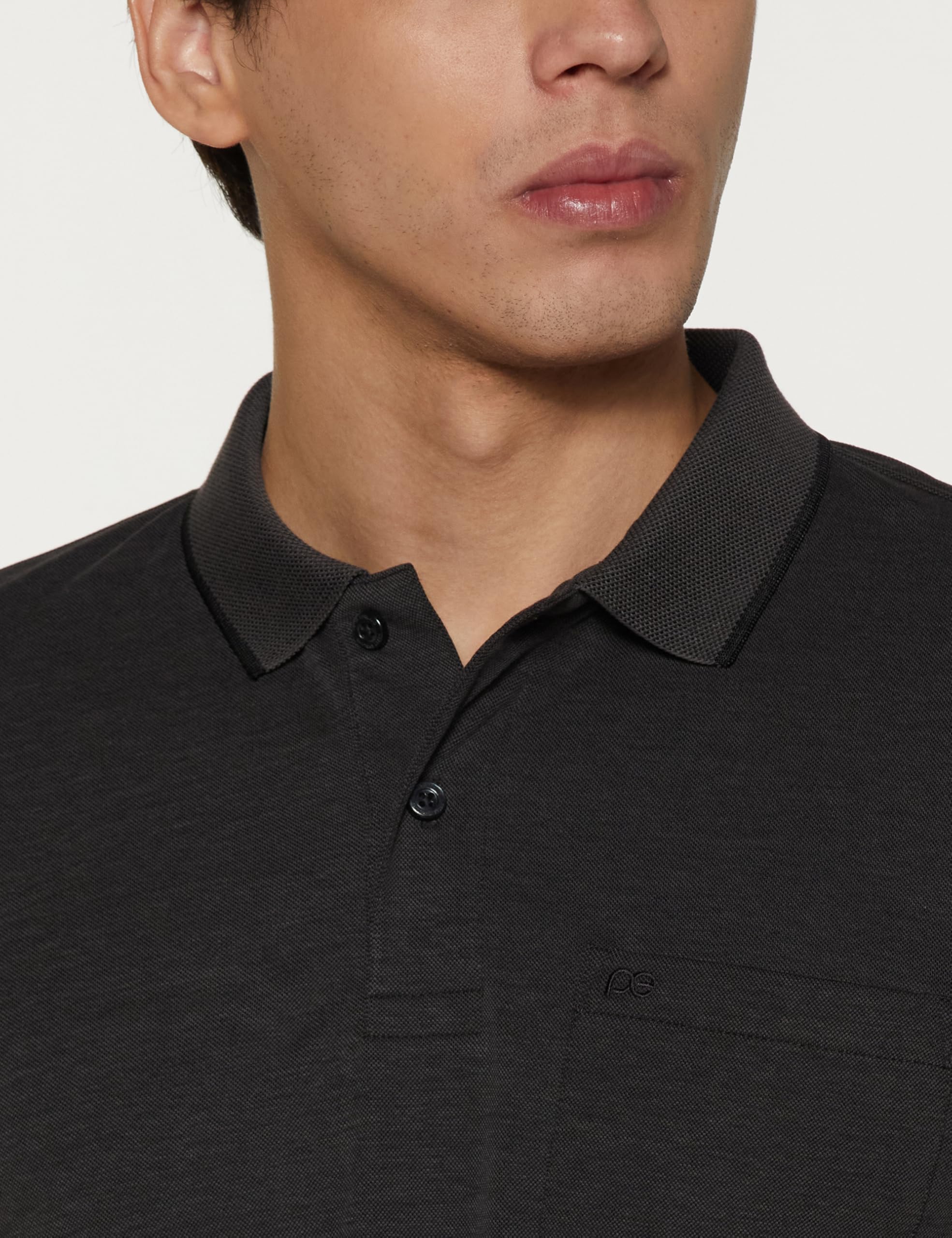 Peter England Polo T-Shirt for Men - Dark Green - Image 3