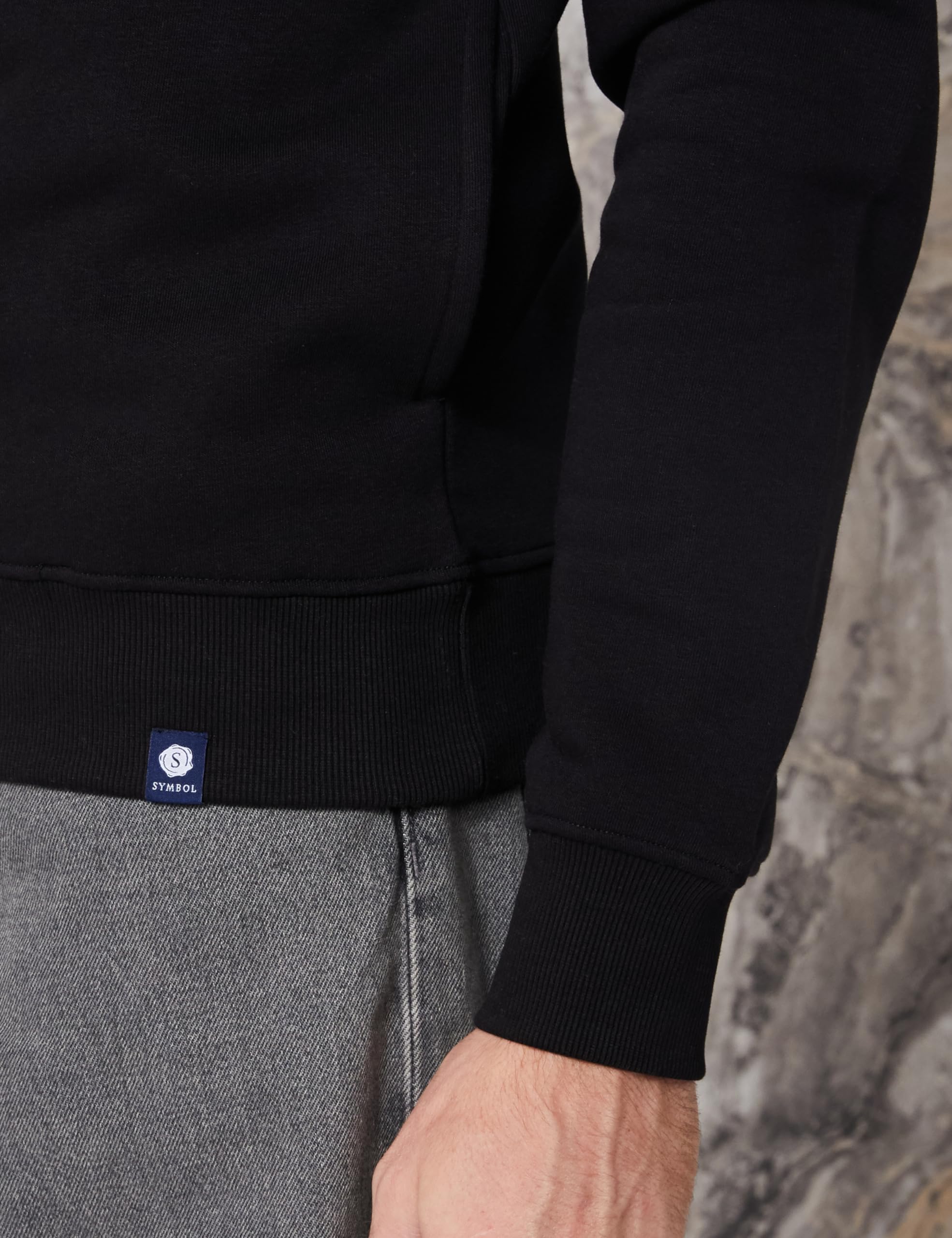 Amazon Men's Cotton Blend Crew Neck Sweatshirt - Green - Image 5