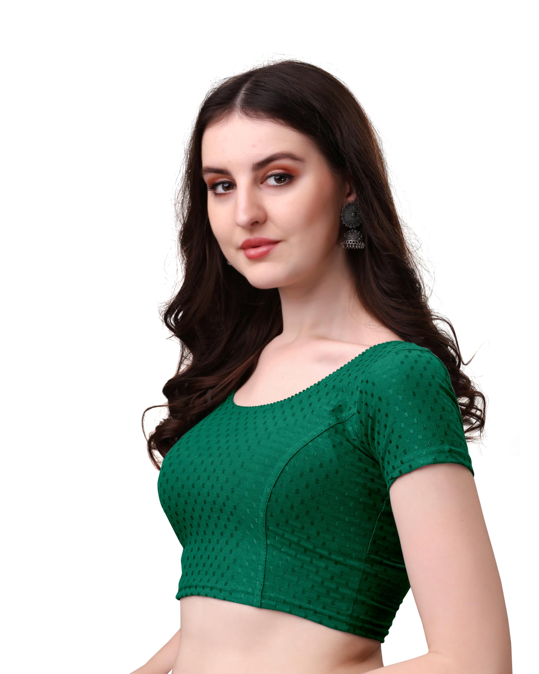 Mogsa Cotton Saree Blouse for Women - Image 3