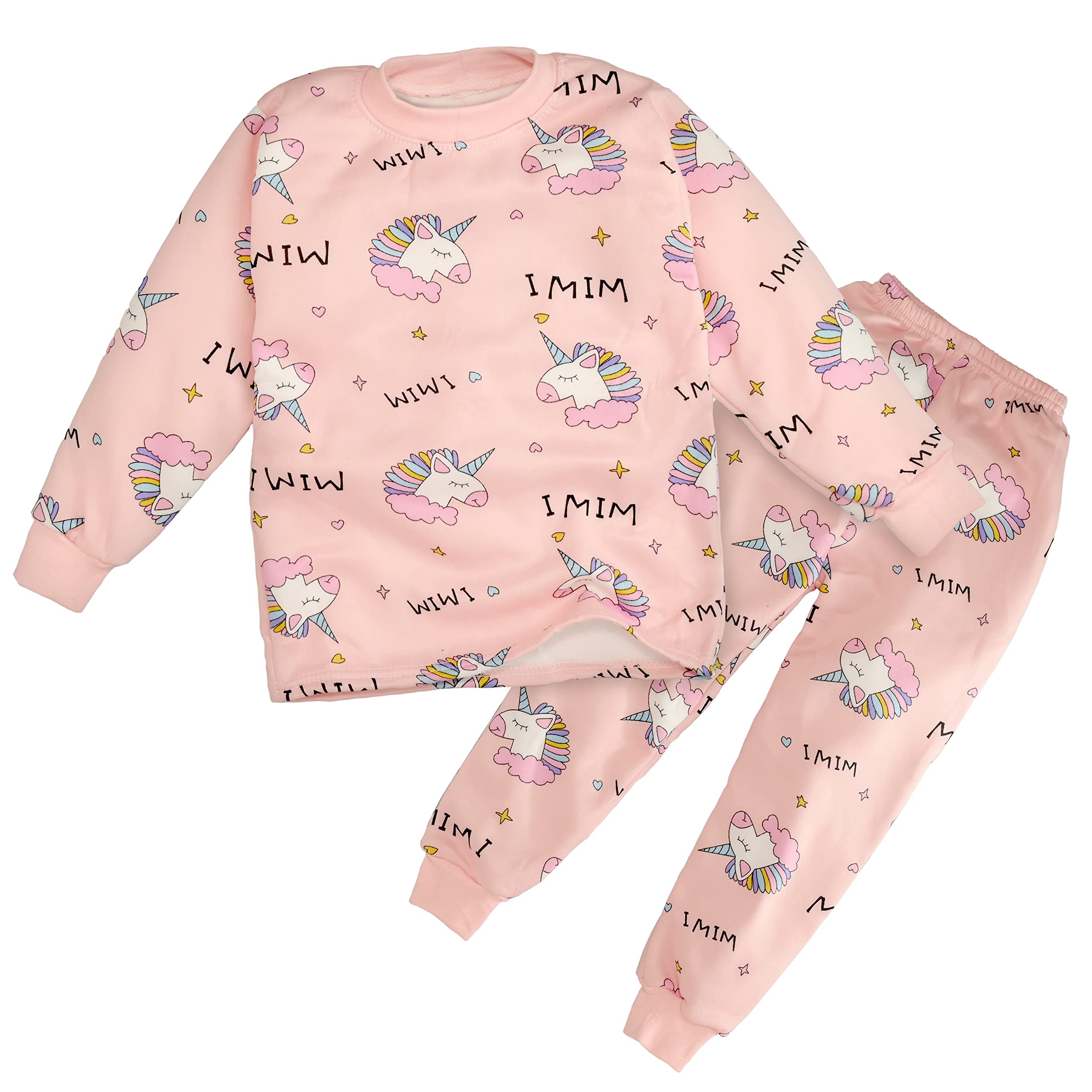 GarbGlide Kid Cartoon Sweatshirt Set - Image 3