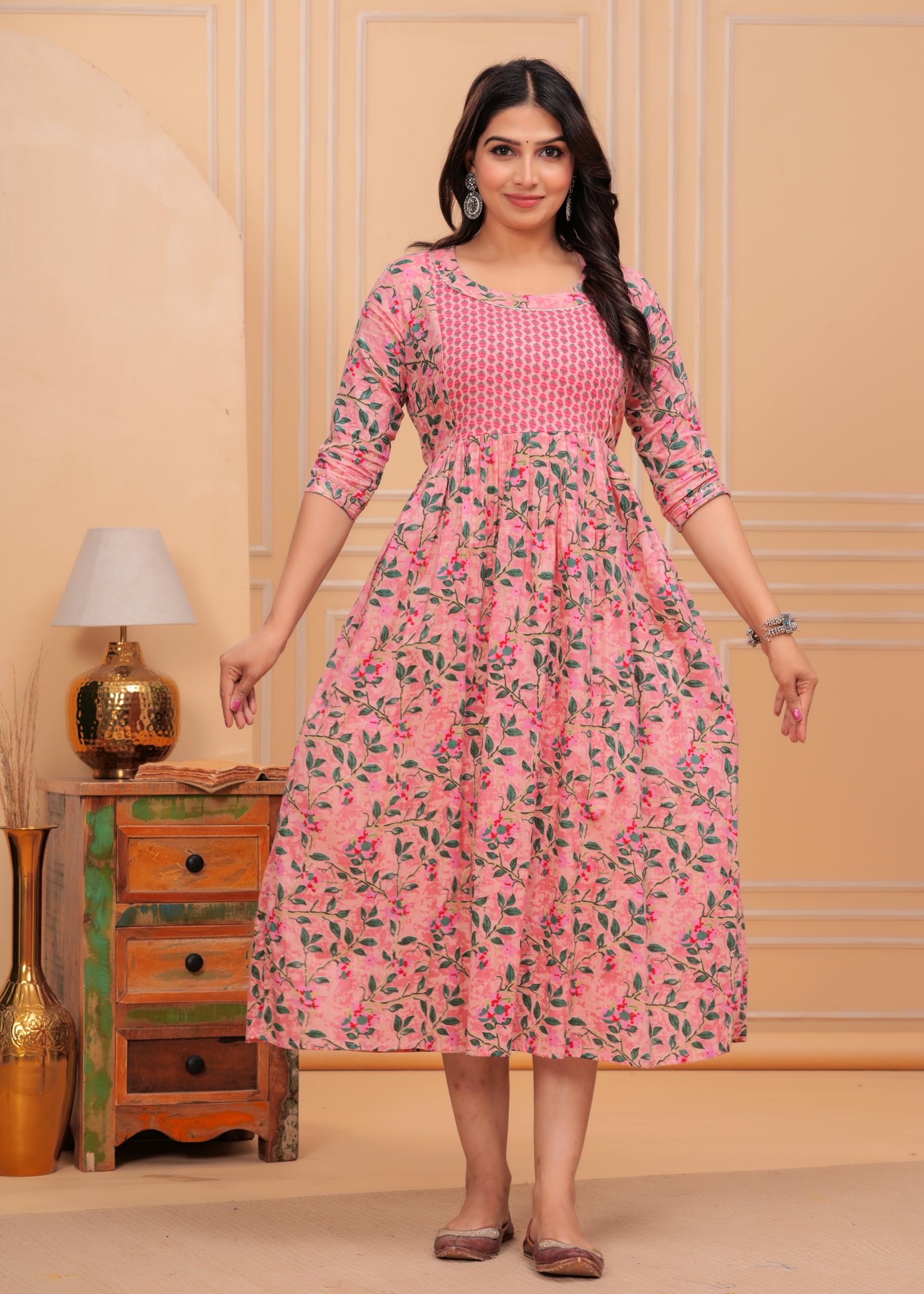 Maternity Kurti with Zipper Feeding for Women - Image 2
