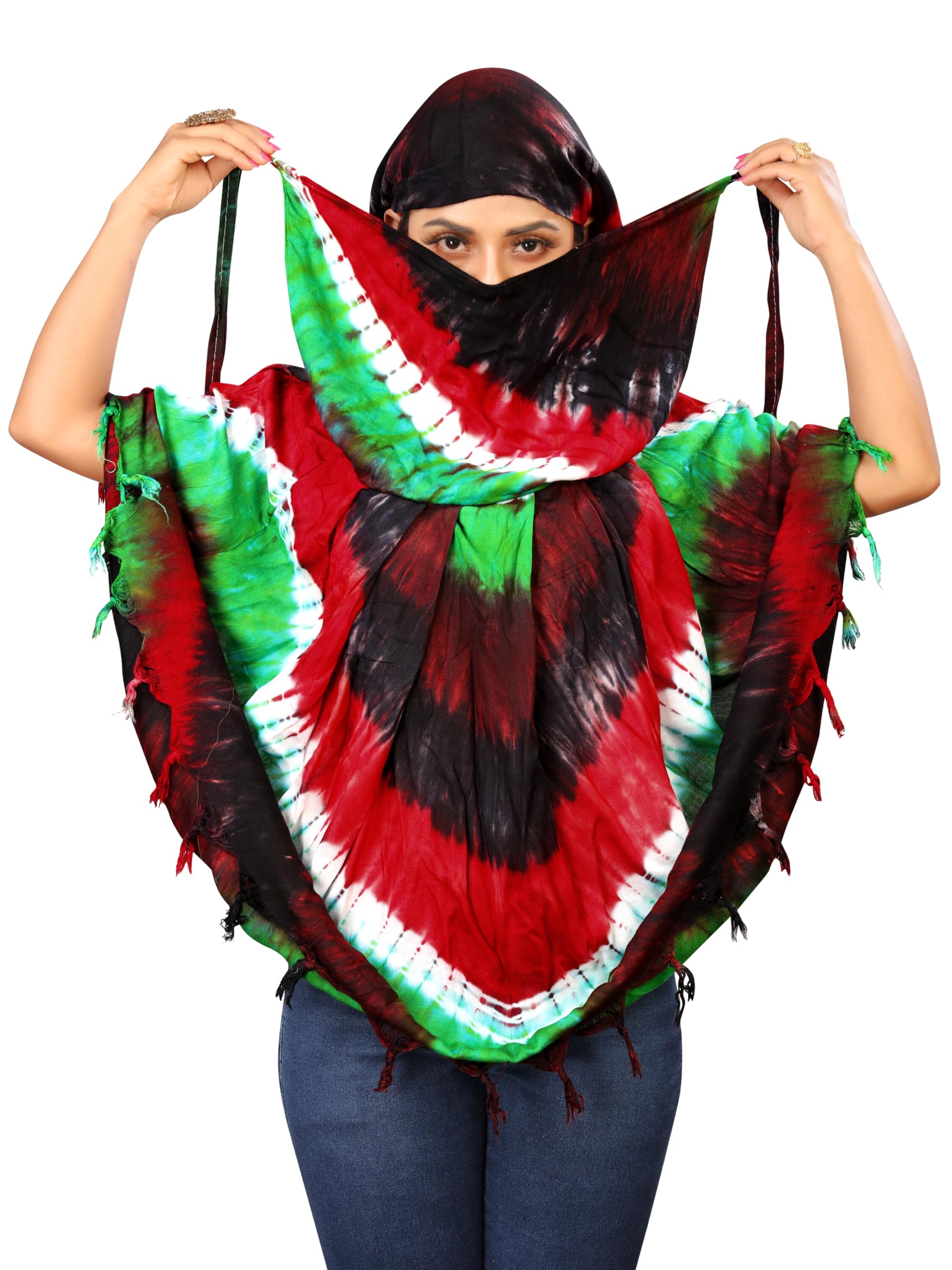 Shreeji Enterprise Cotton Scarf for Women - Bandhani - Image 2