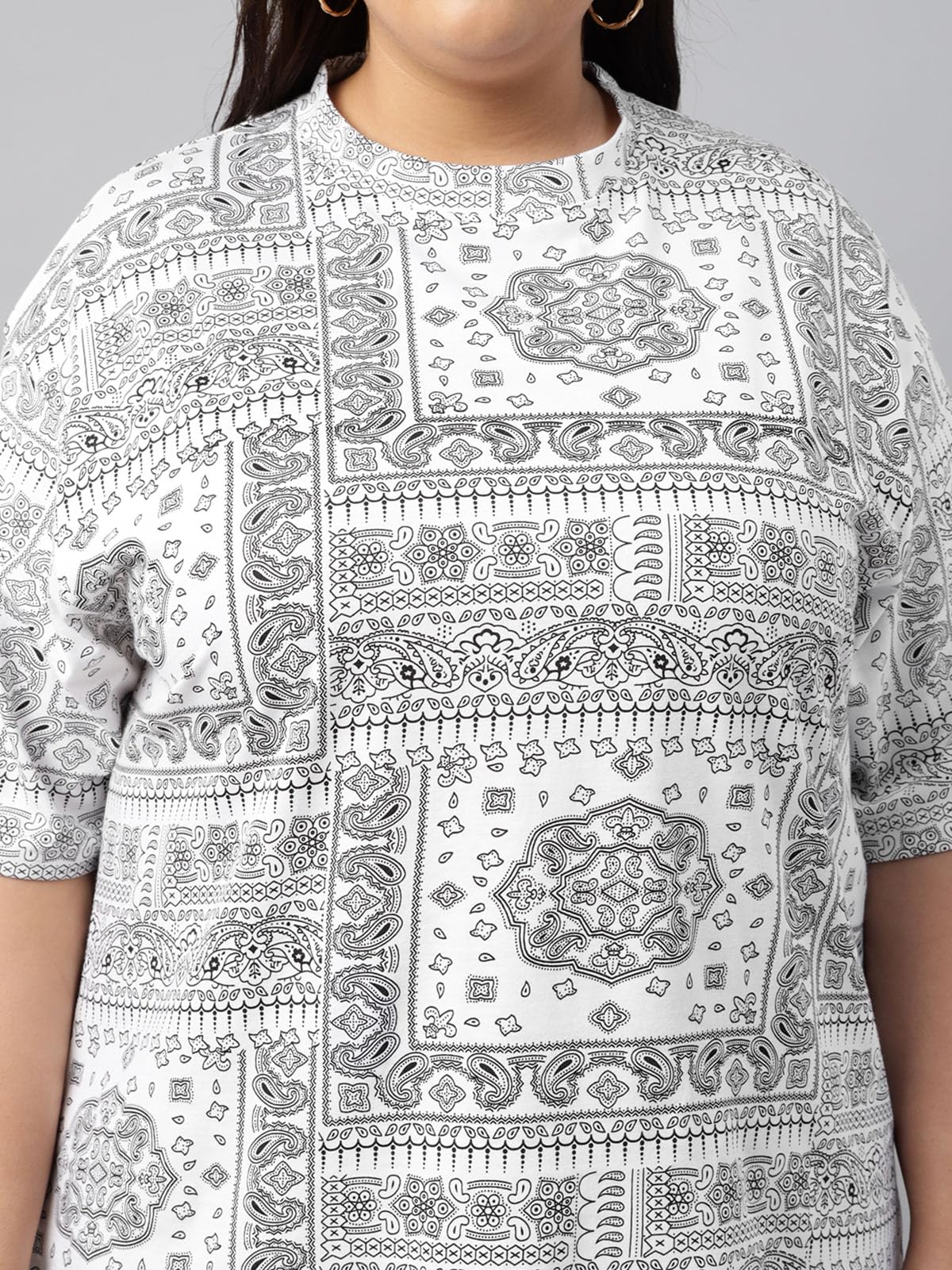 JUNEBERRY Cotton T-Shirt for Women - White - Image 3