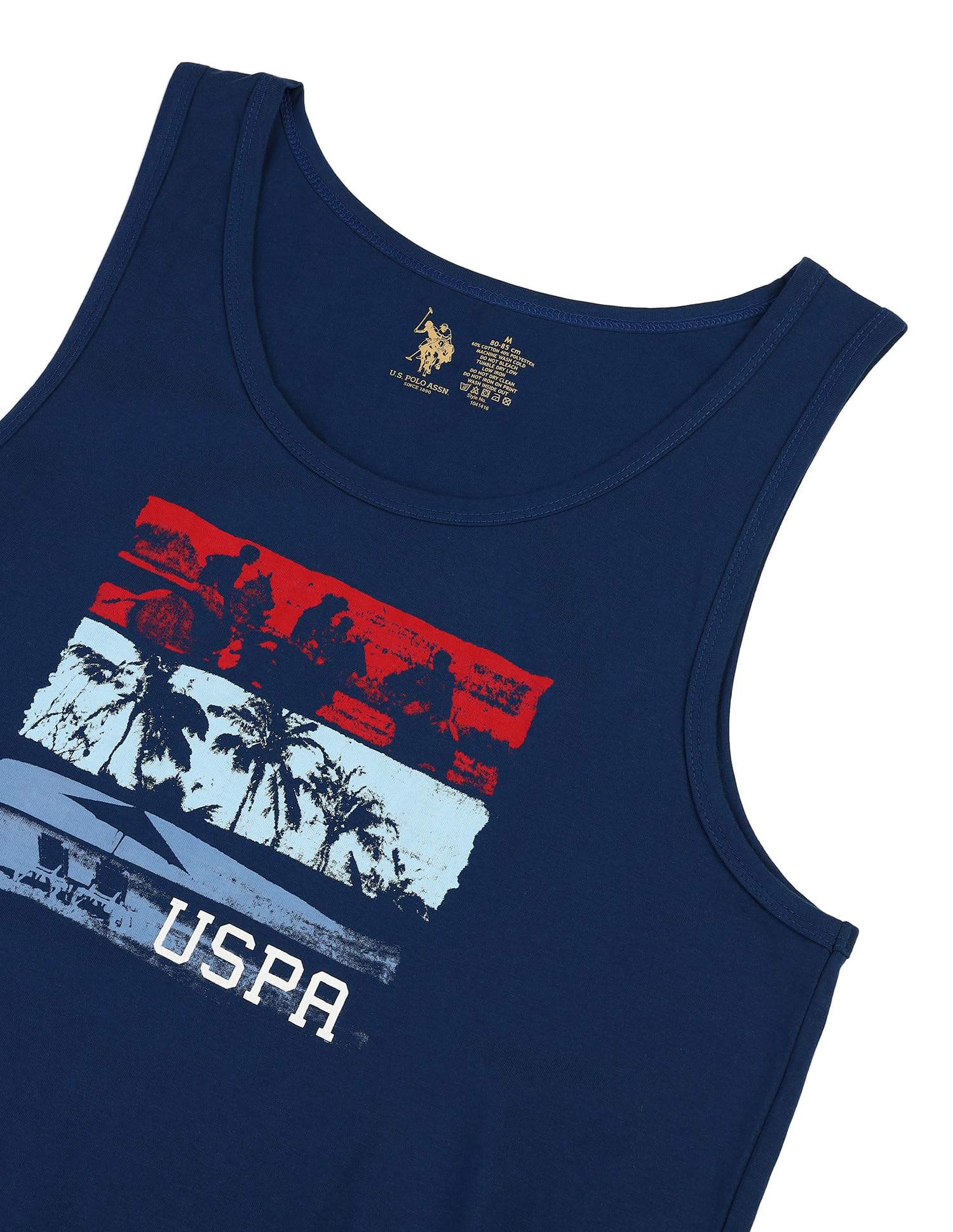 U.S. POLO ASSN. Men's Fashion Vest - Navy - Image 3