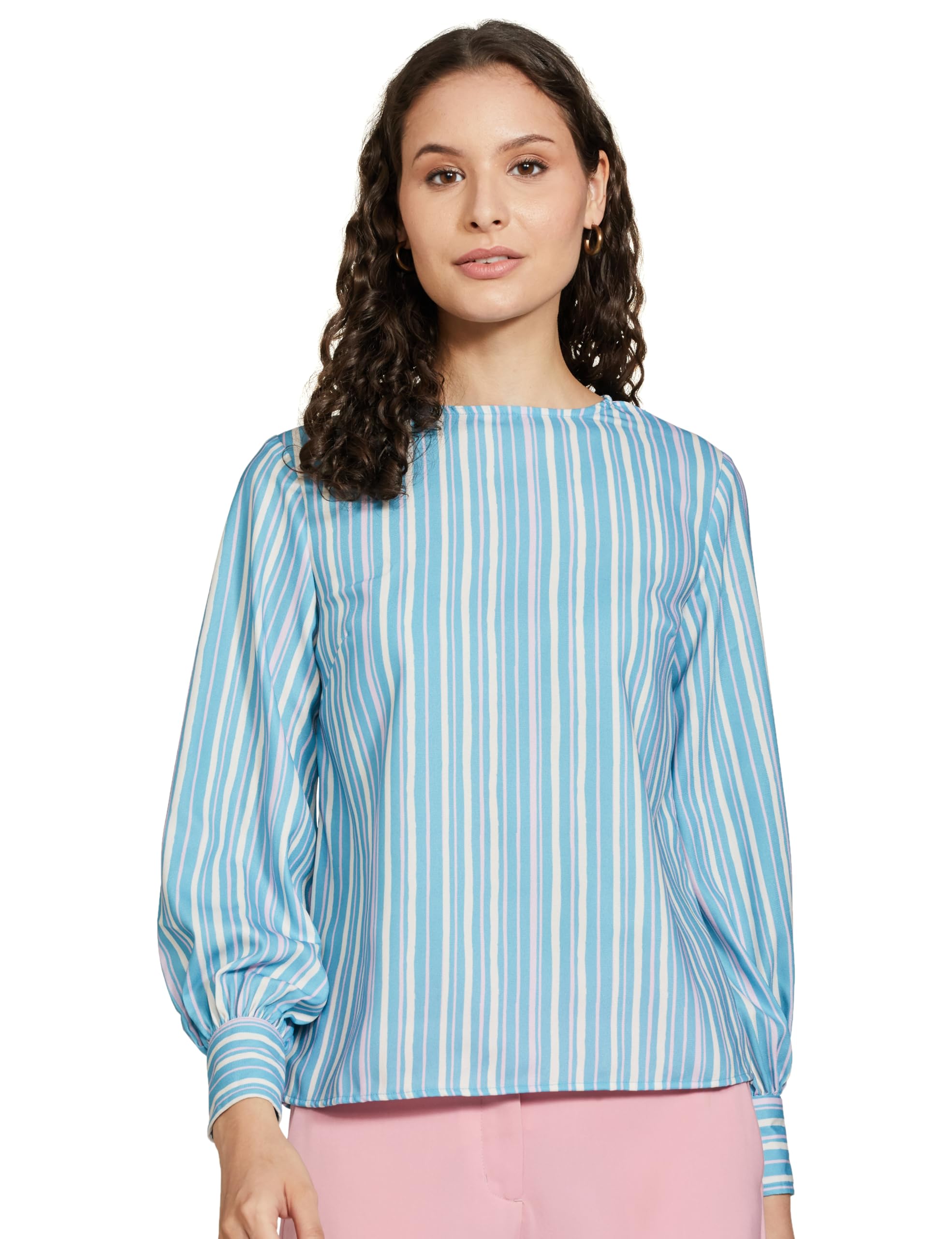 Delphi Blue Blouse for Women