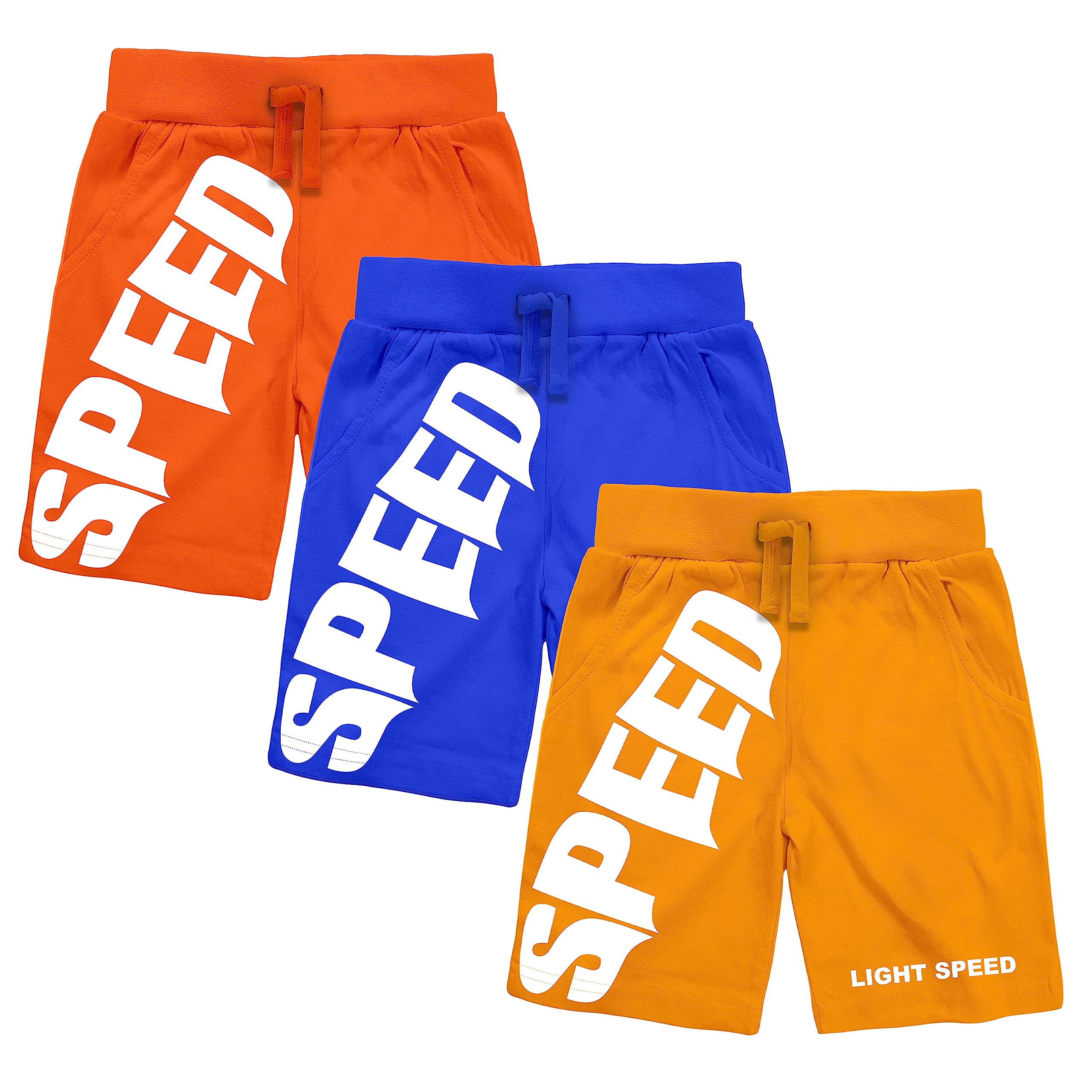 KYDA KIDS Bio Washed Cotton Shorts for Children