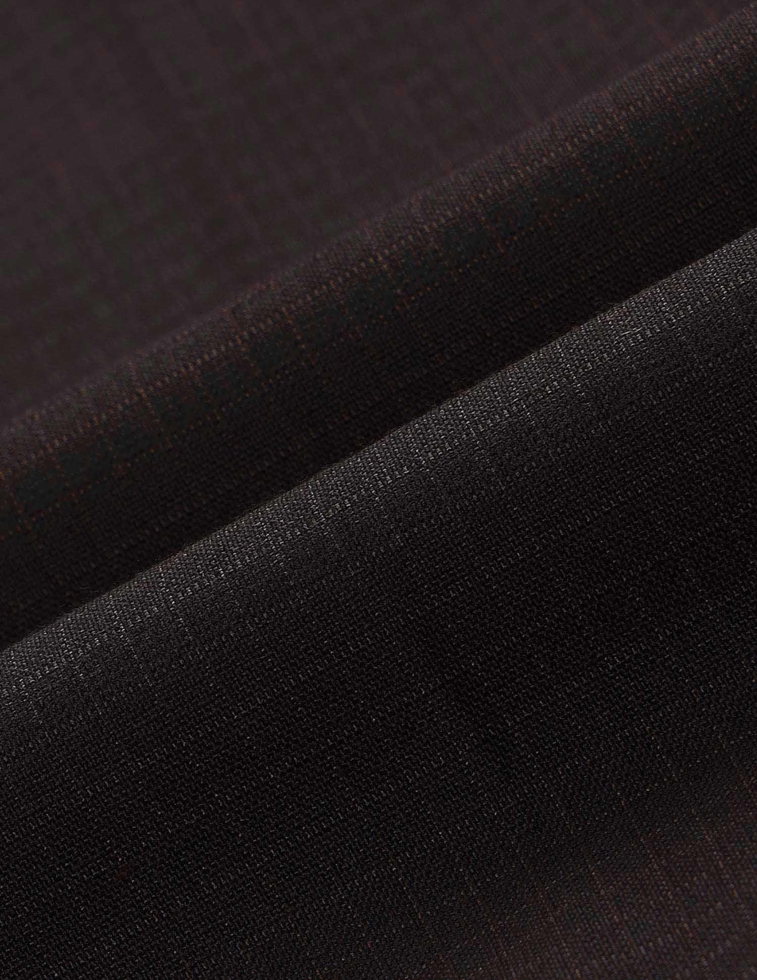 Arrow Men's Brown Tapered Suit Trousers - Image 2