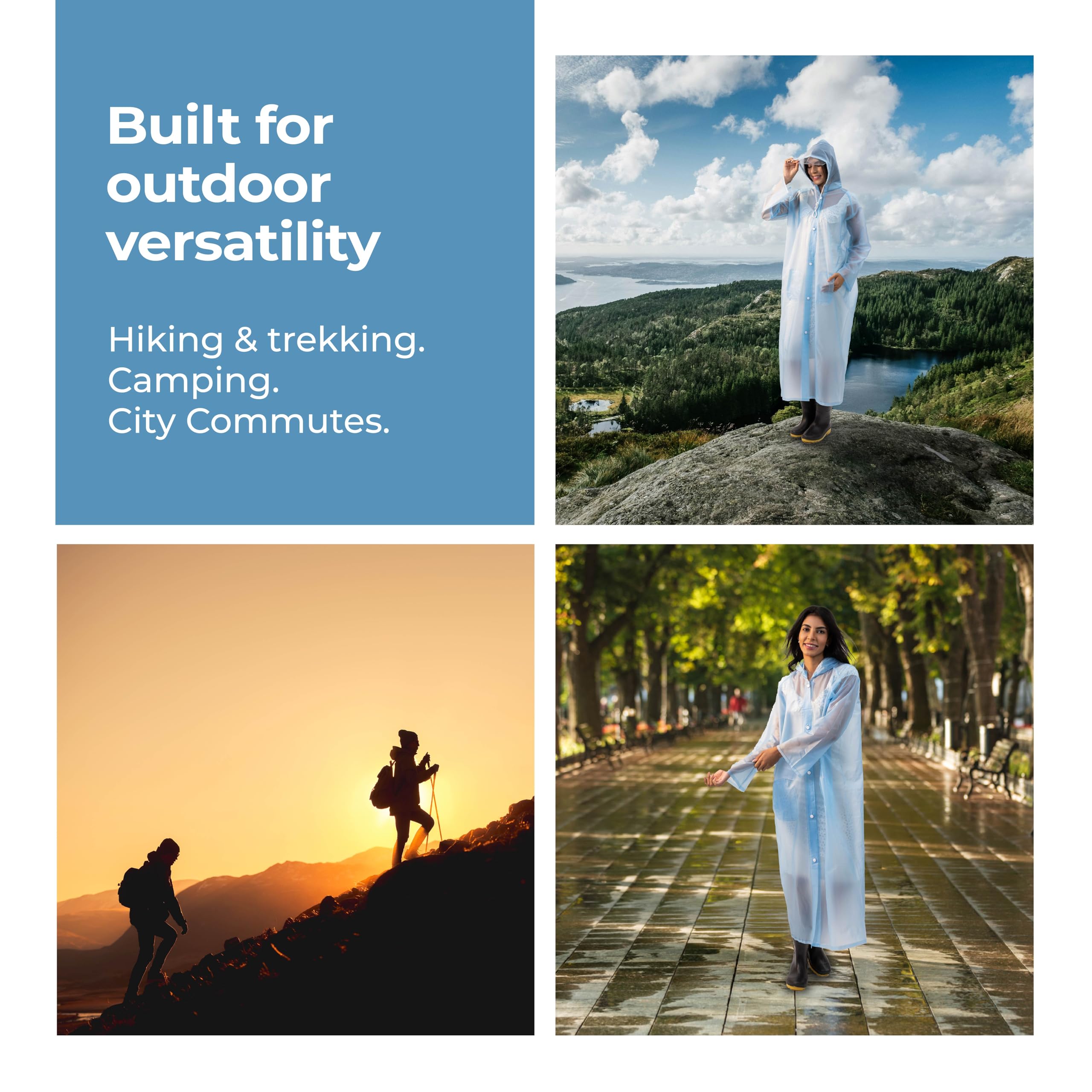 Lifelong Women's Waterproof Raincoat - Image 5