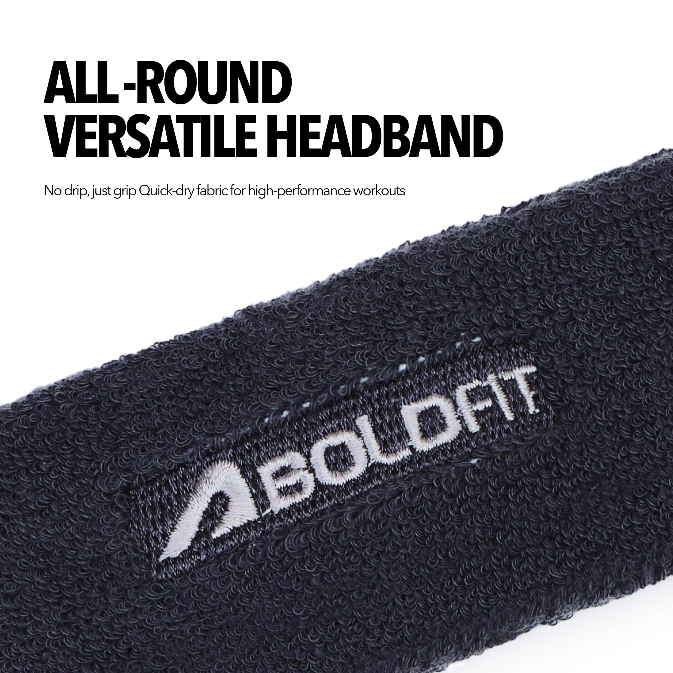 Boldfit Gym Headband for Men & Women - Breathable Non-Slip - Image 4