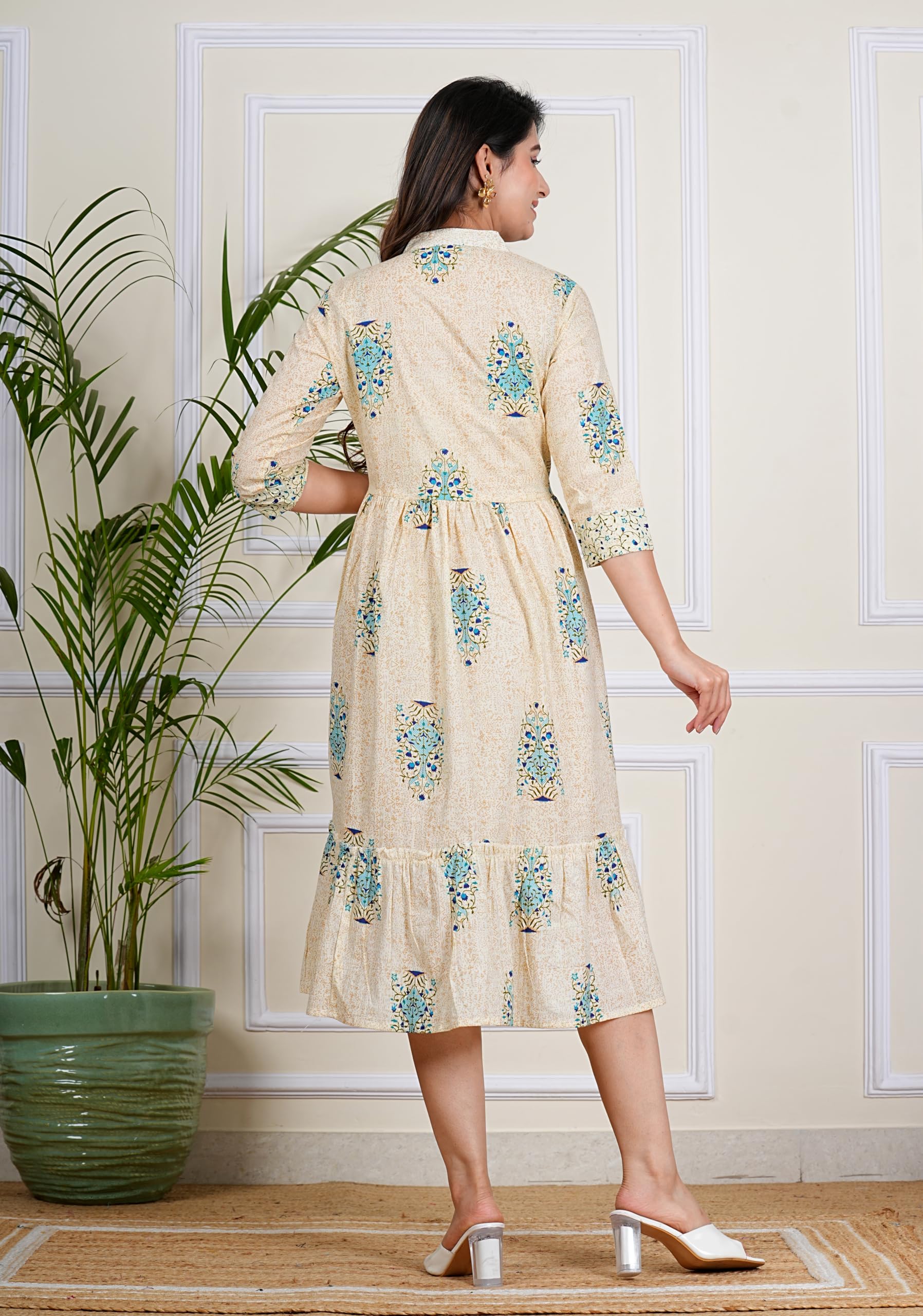 Monique Women's Cotton Printed Kurti - Image 5