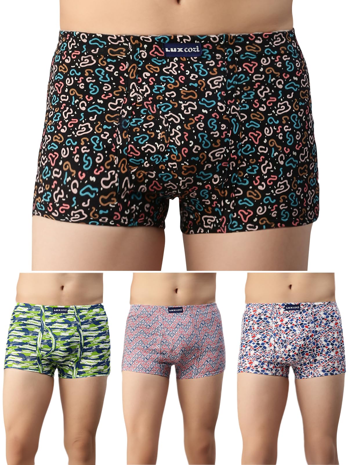 Lux Cozi Men's Assorted Printed Trunk