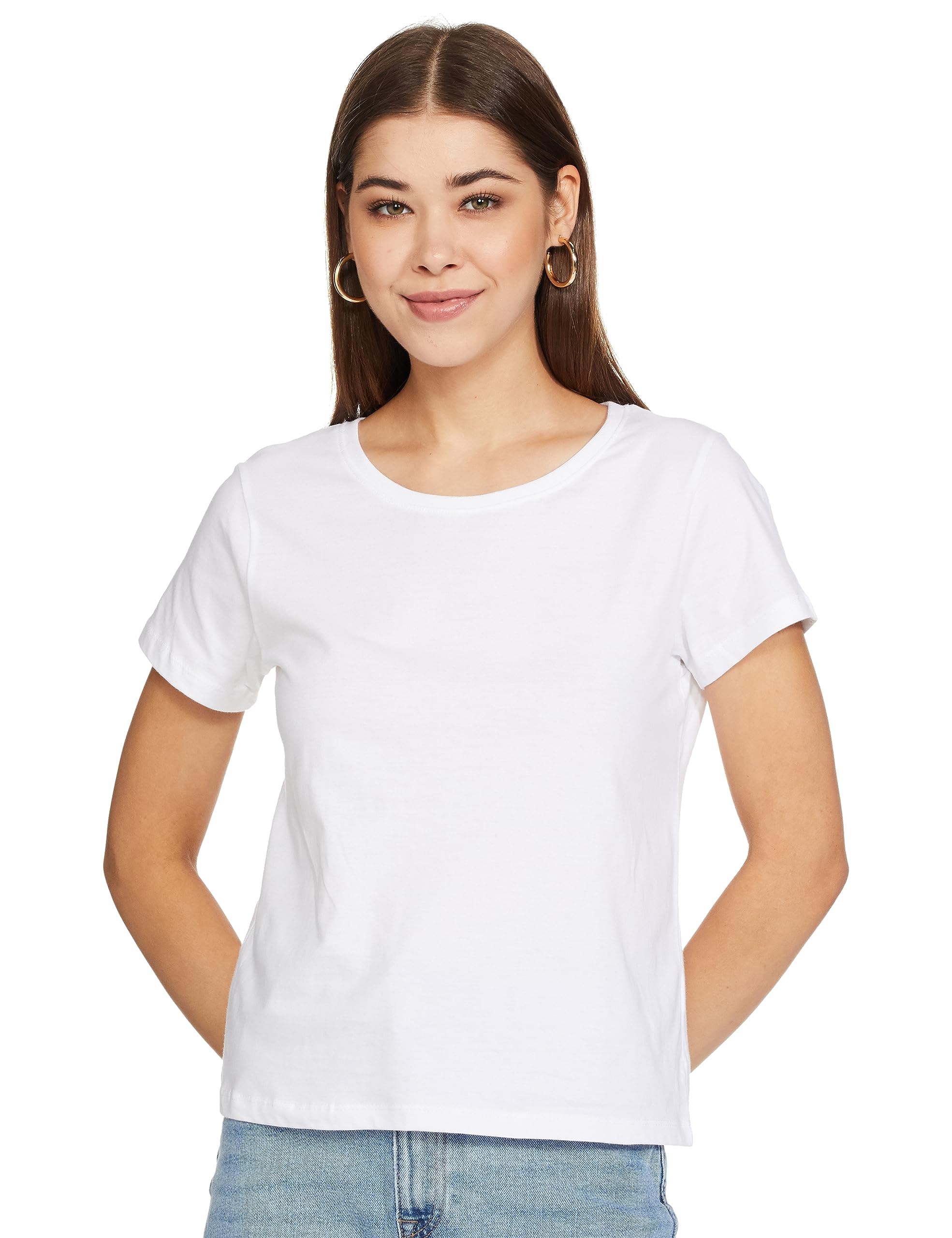 Max Cotton Women's White T-Shirt