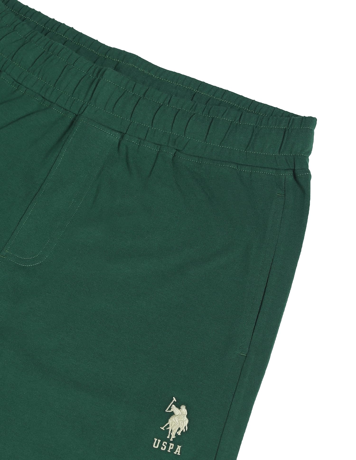 U.S. POLO ASSN Men's Track Pants - Dark Green - Image 5