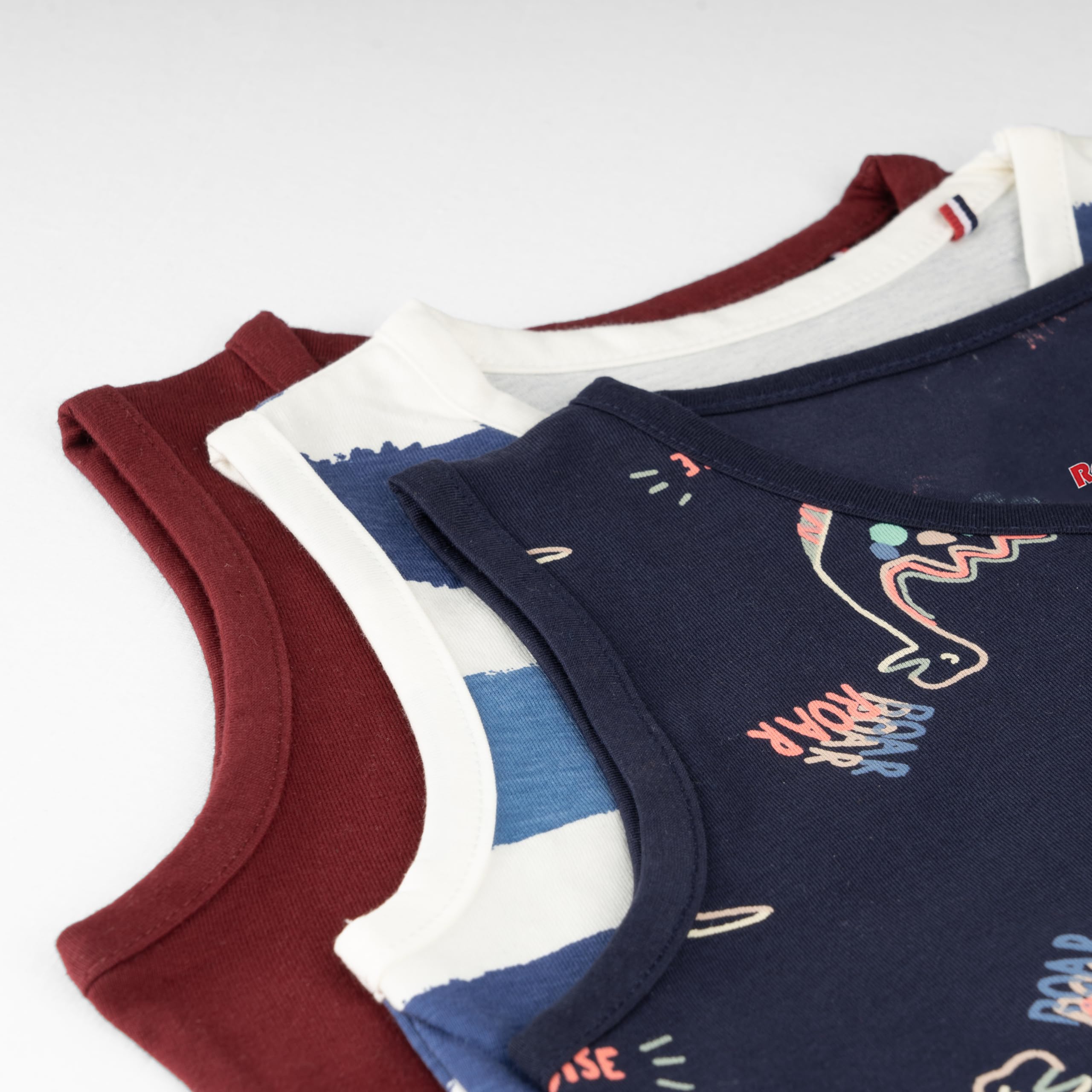 Real Basics Unisex Boys Vests - Multicolor - Image 4