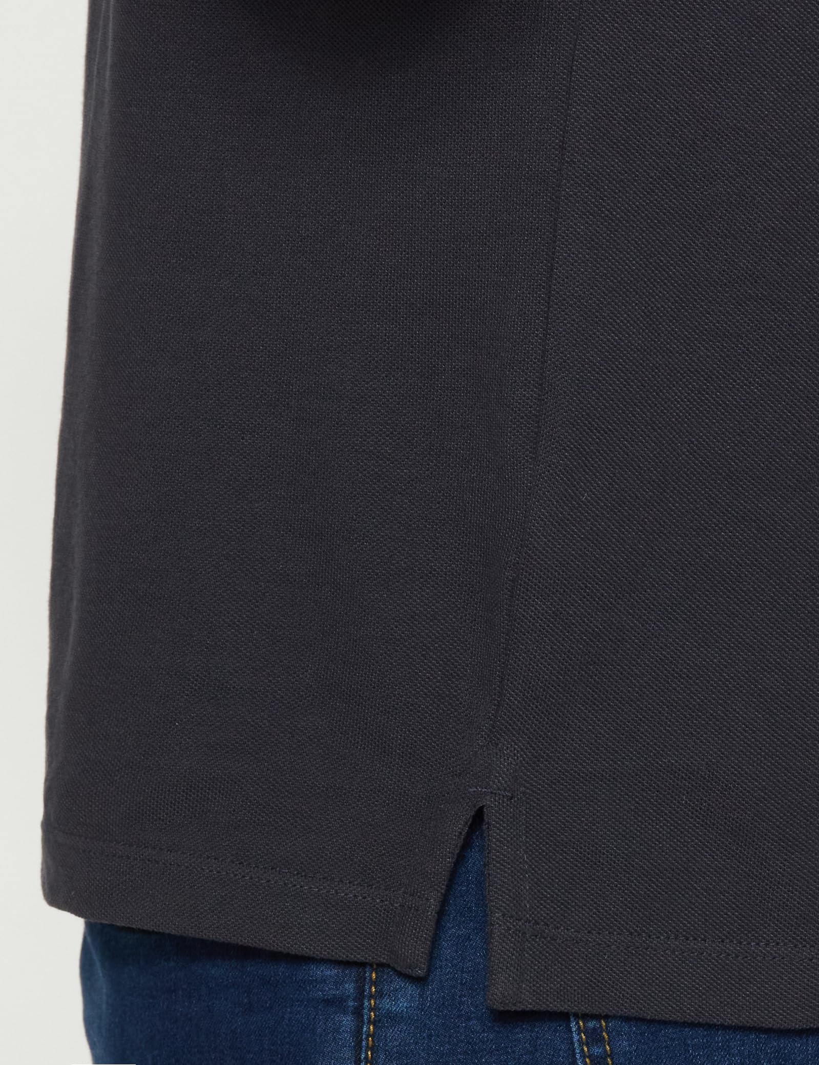 Peter England Grey Polo T-Shirt for Men - Image 5