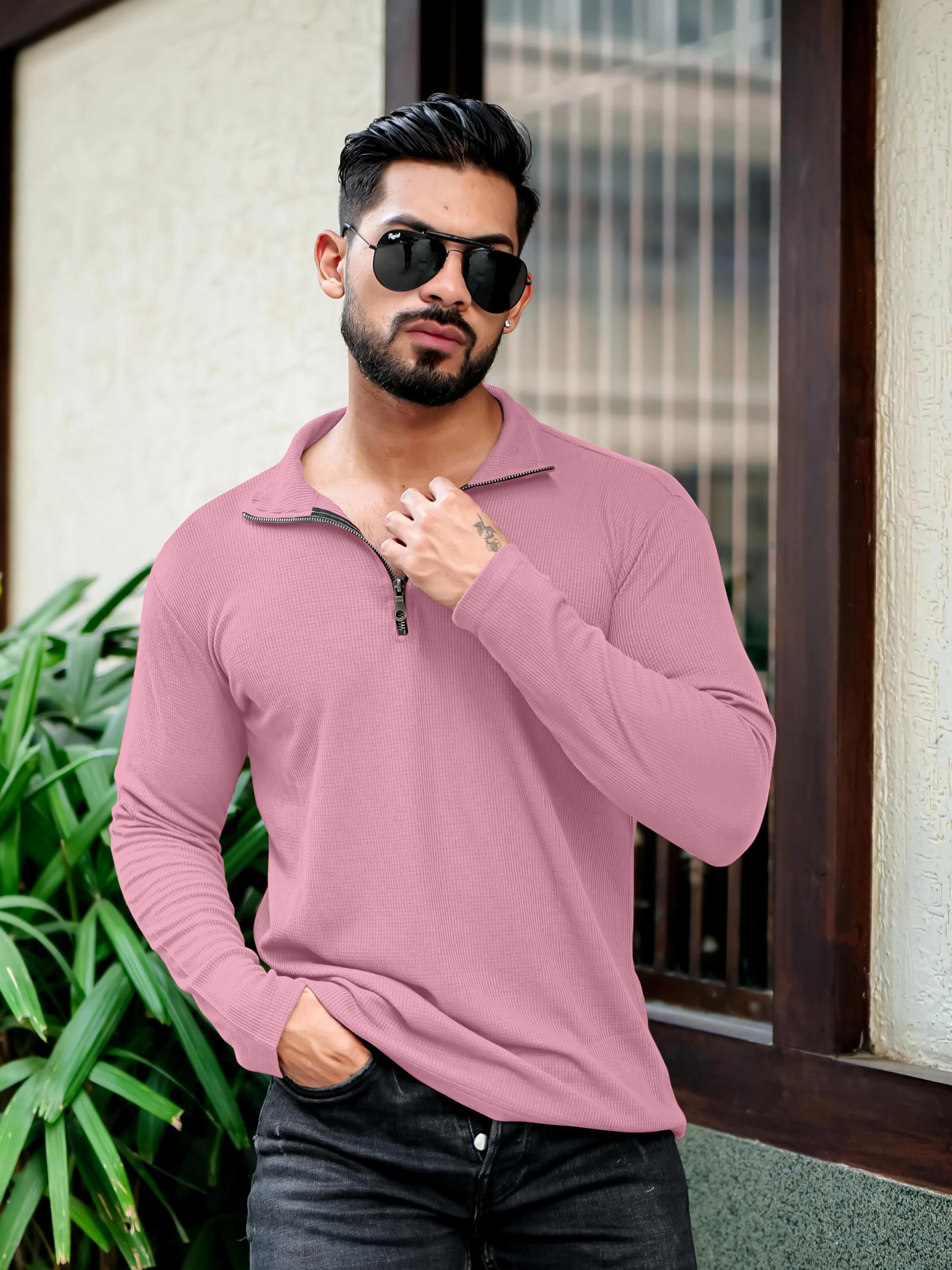 KAJARU Men Polyester Blend T Shirt - Image 4