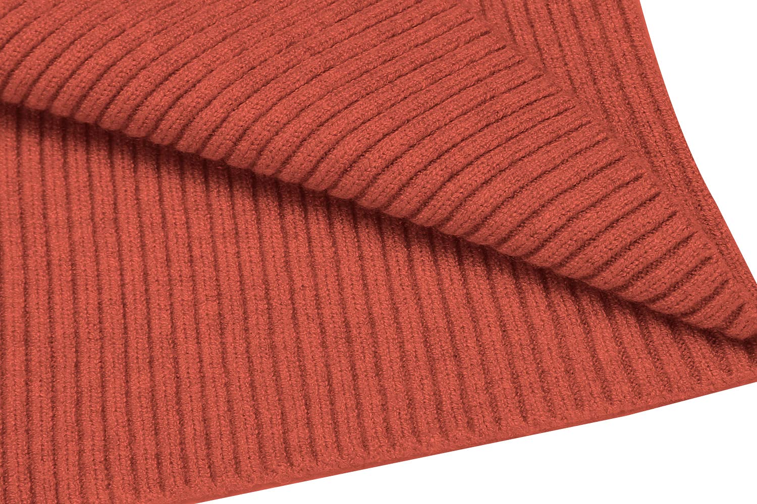 NORTHWIND Men High Neck Cotton T-Shirt - Rust - Image 5