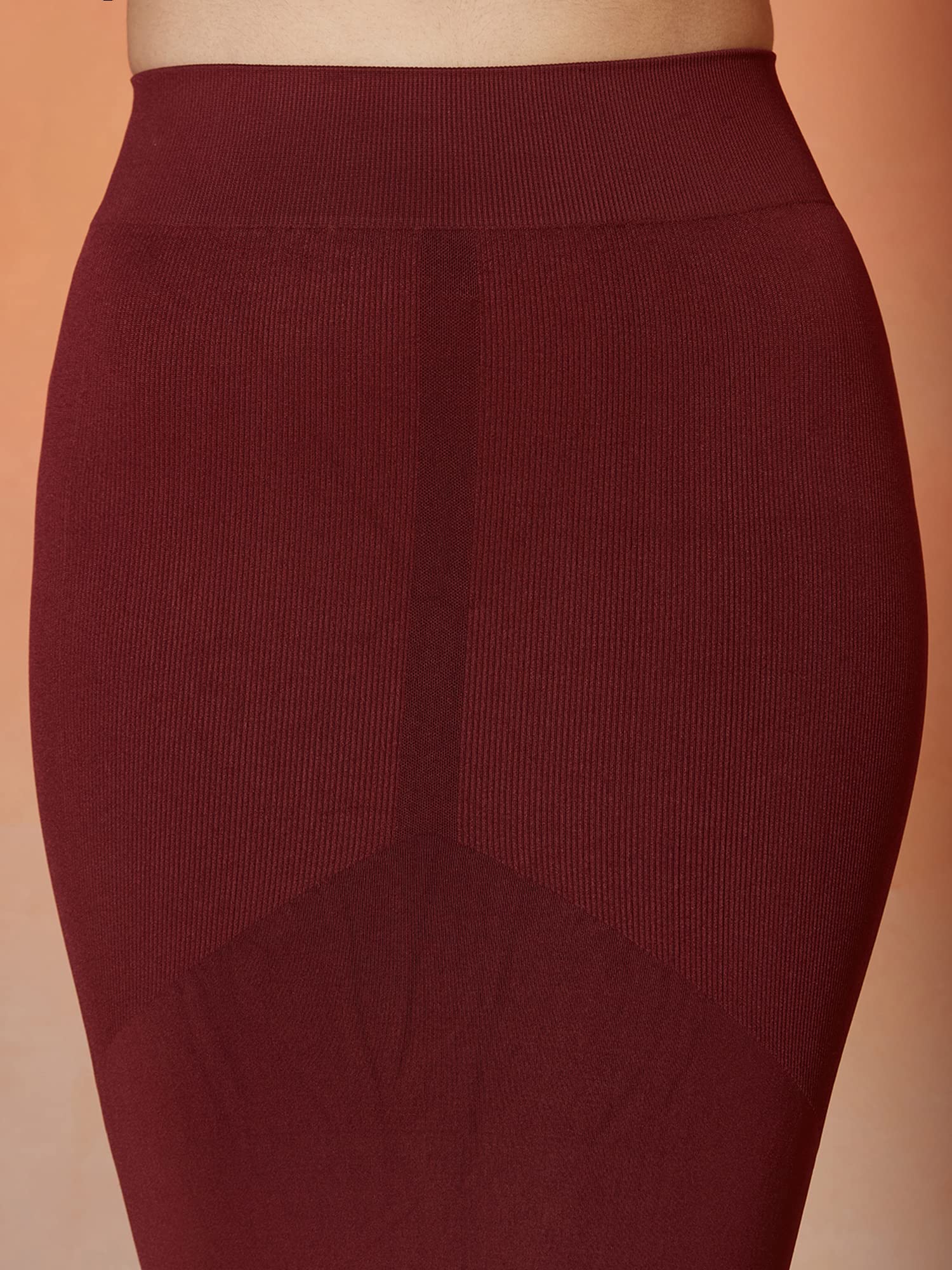 NYKD Seamless Saree Shapewear for Women - Fuchsia Rose - Image 3