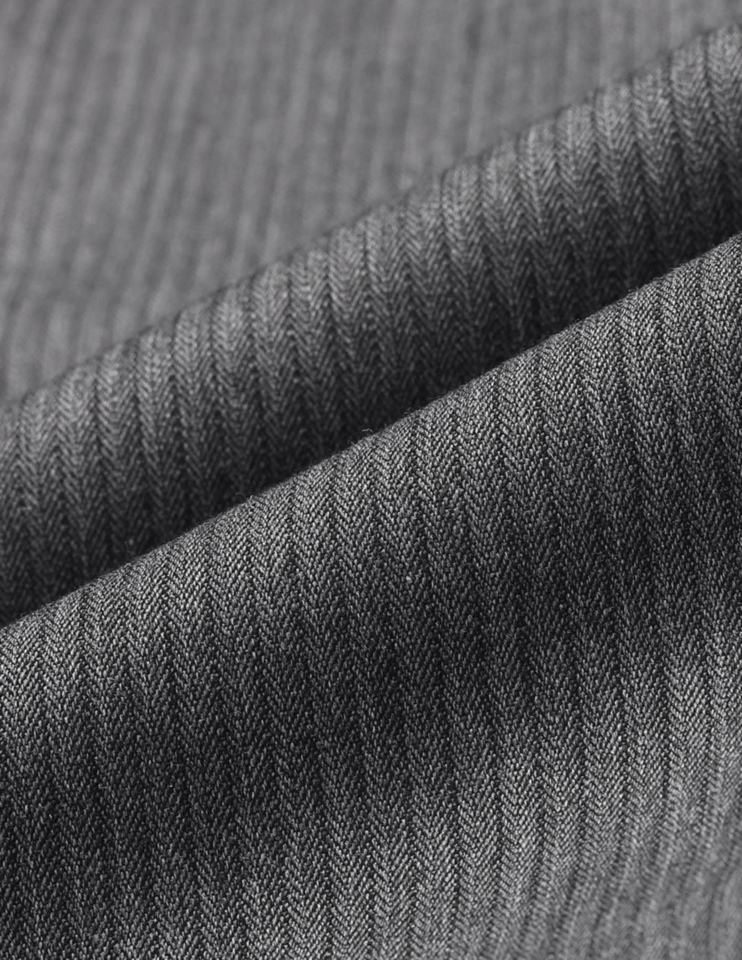 Arrow Men's Dark Grey Tapered Suit Trousers - Image 3