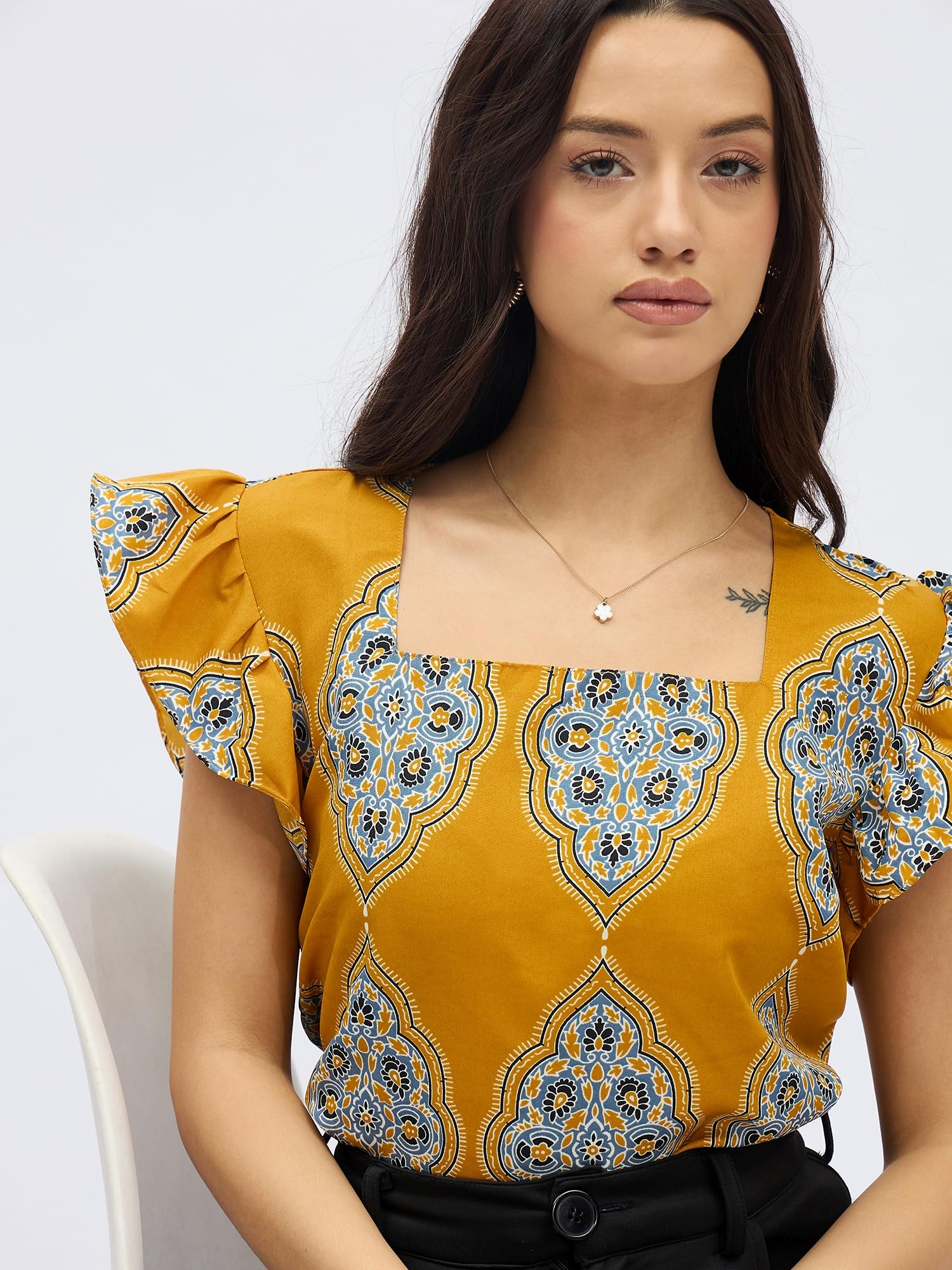 SheWill Solid Top for Women - Image 4