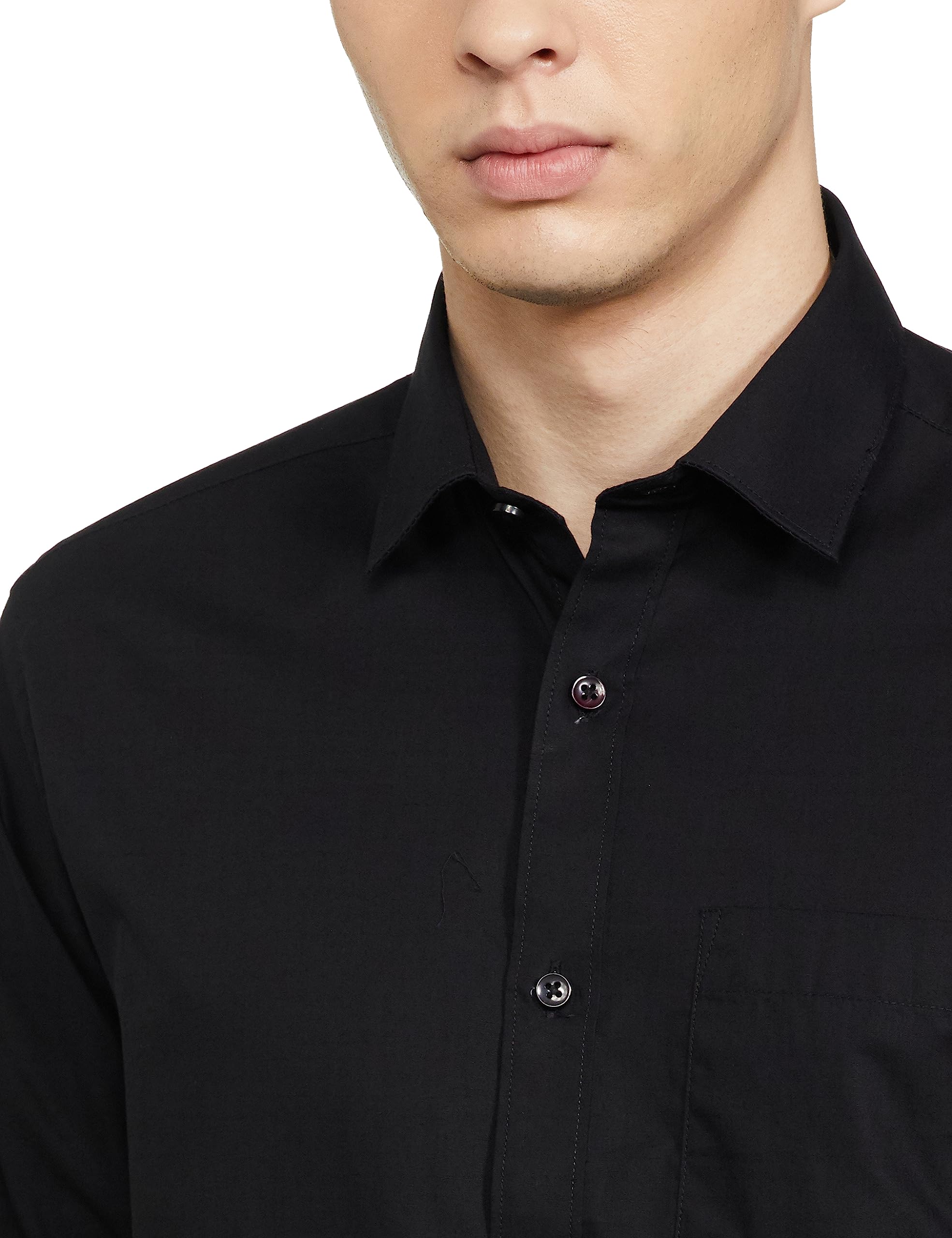 Symbol Men's Formal Shirts - Black & Dark Green - Image 5
