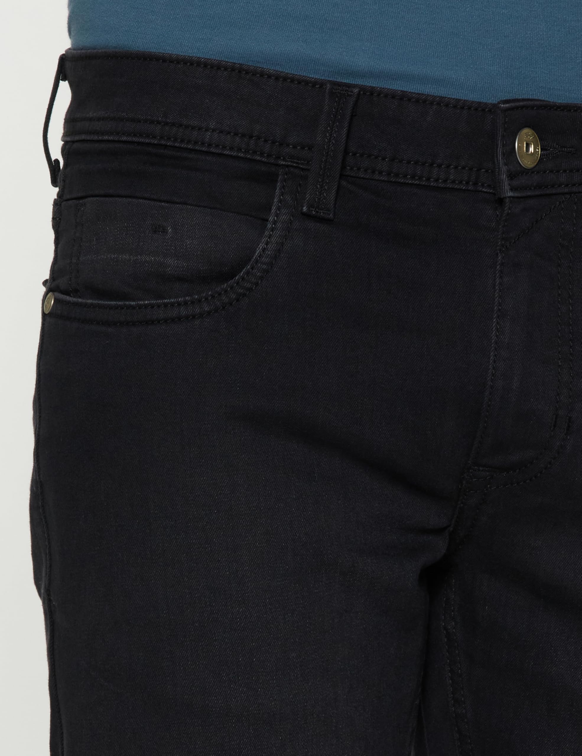 Peter England Men's Dark Navy Jeans - Image 4