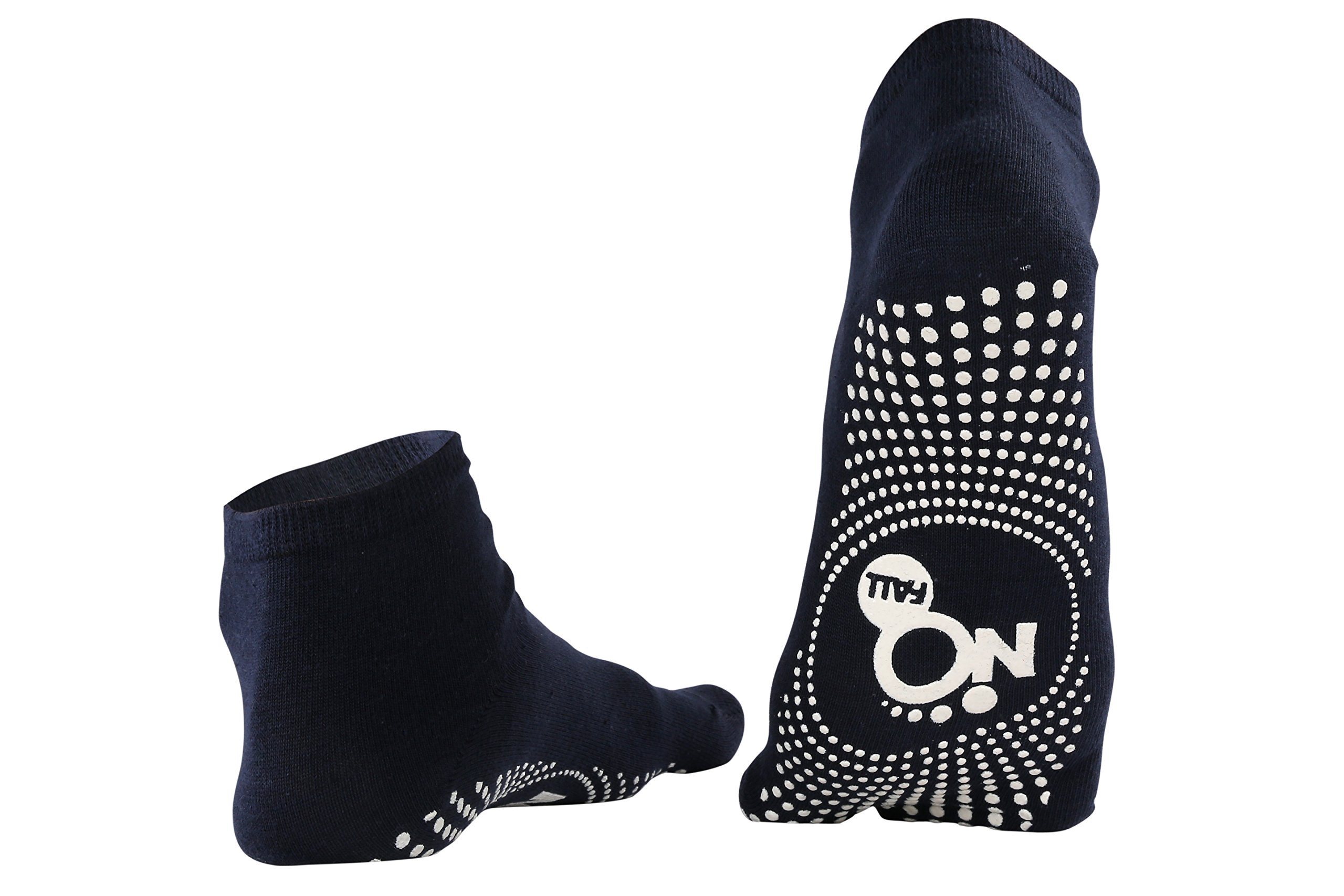 NOFALL Navy Blue Cotton Ankle Socks for Women - Image 4