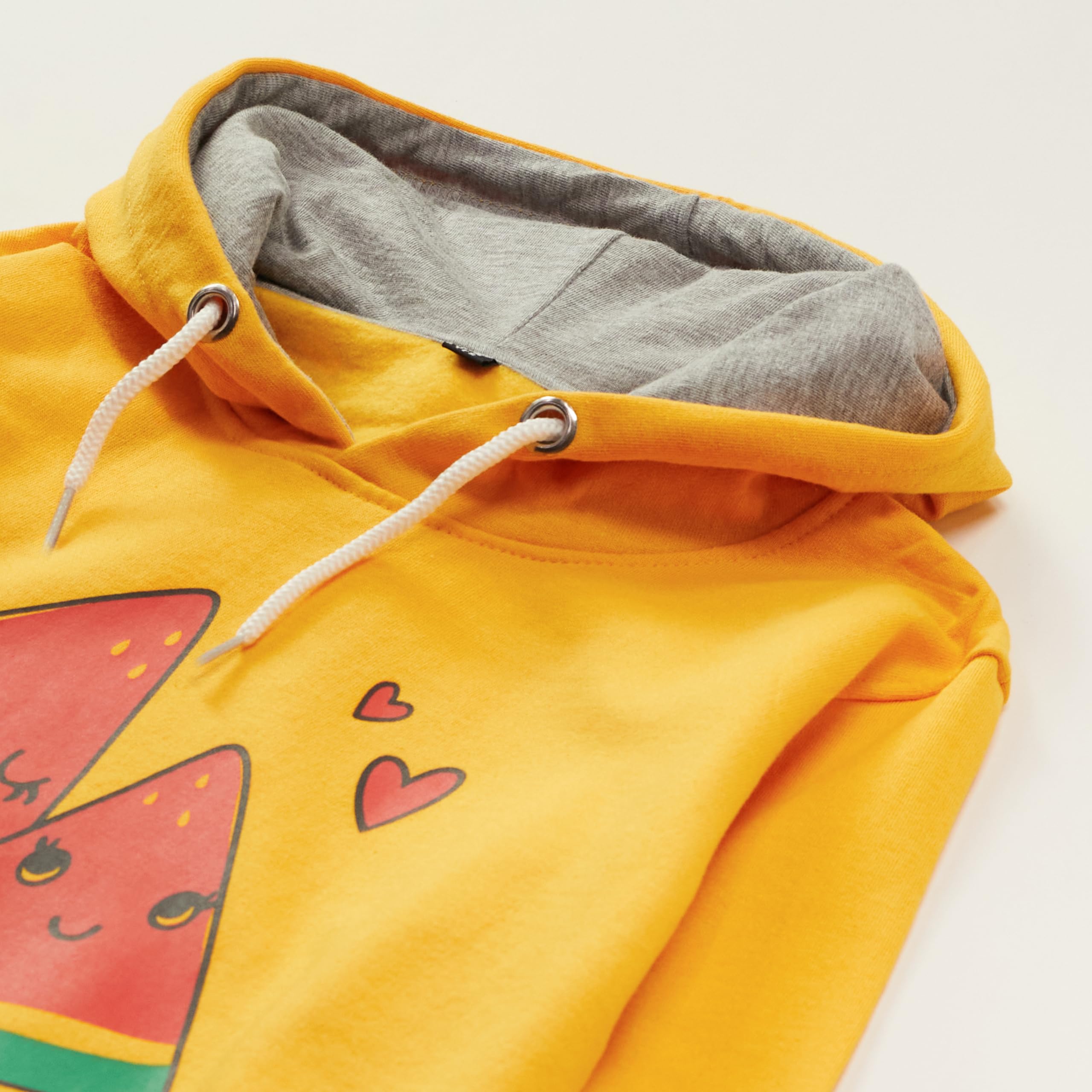 T2F Girls Cotton Hooded Sweatshirt - Image 2