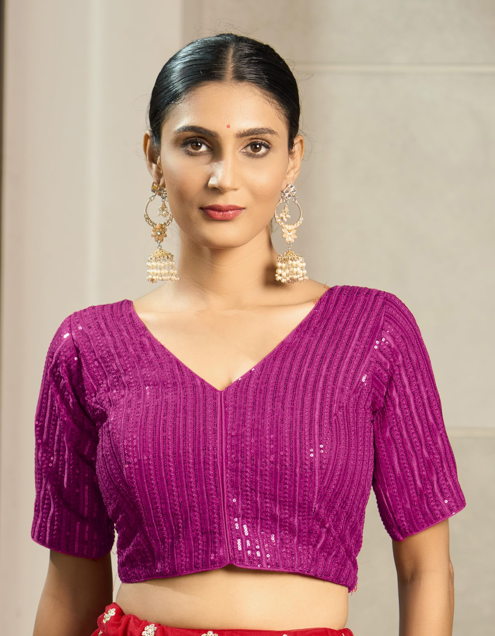 Pujia Indian Ethnic Wear - Silver - Image 3